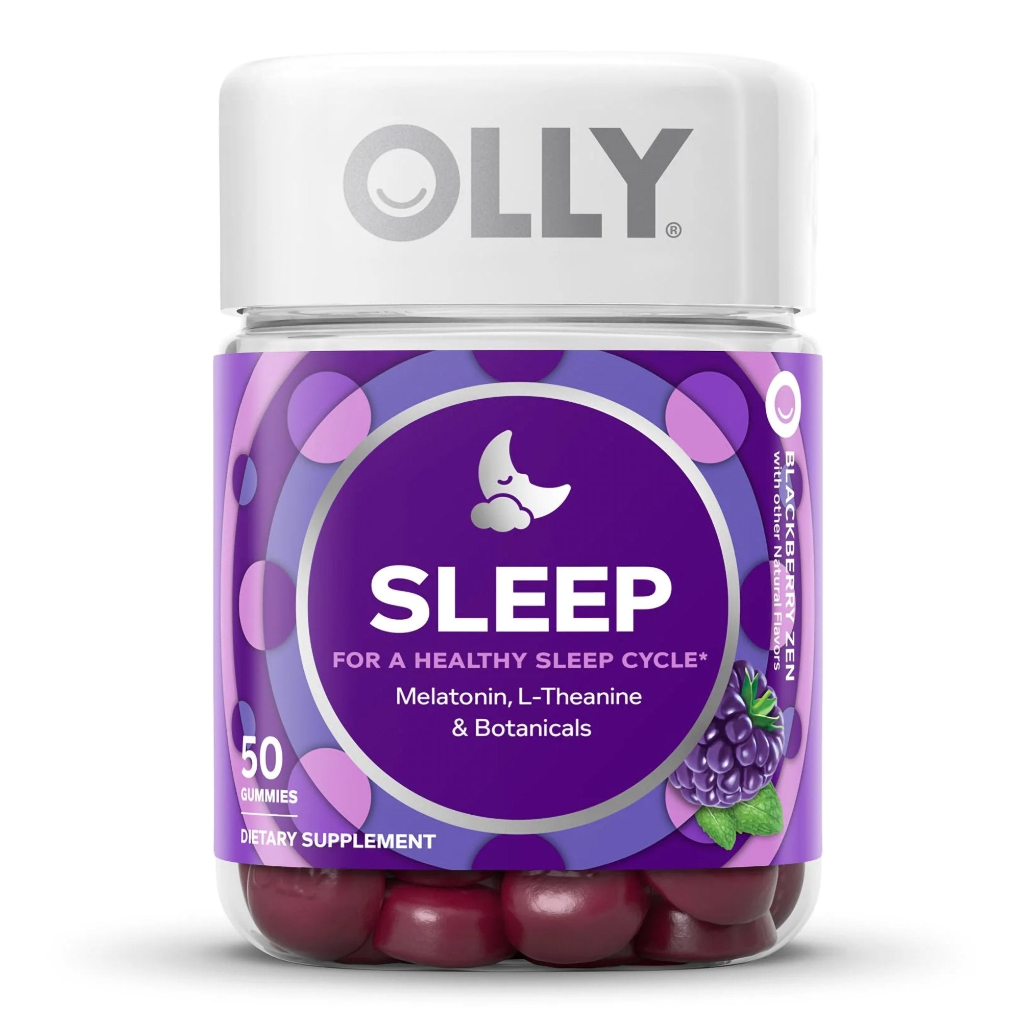Olly Sleep Gummies, Blackberry Zen