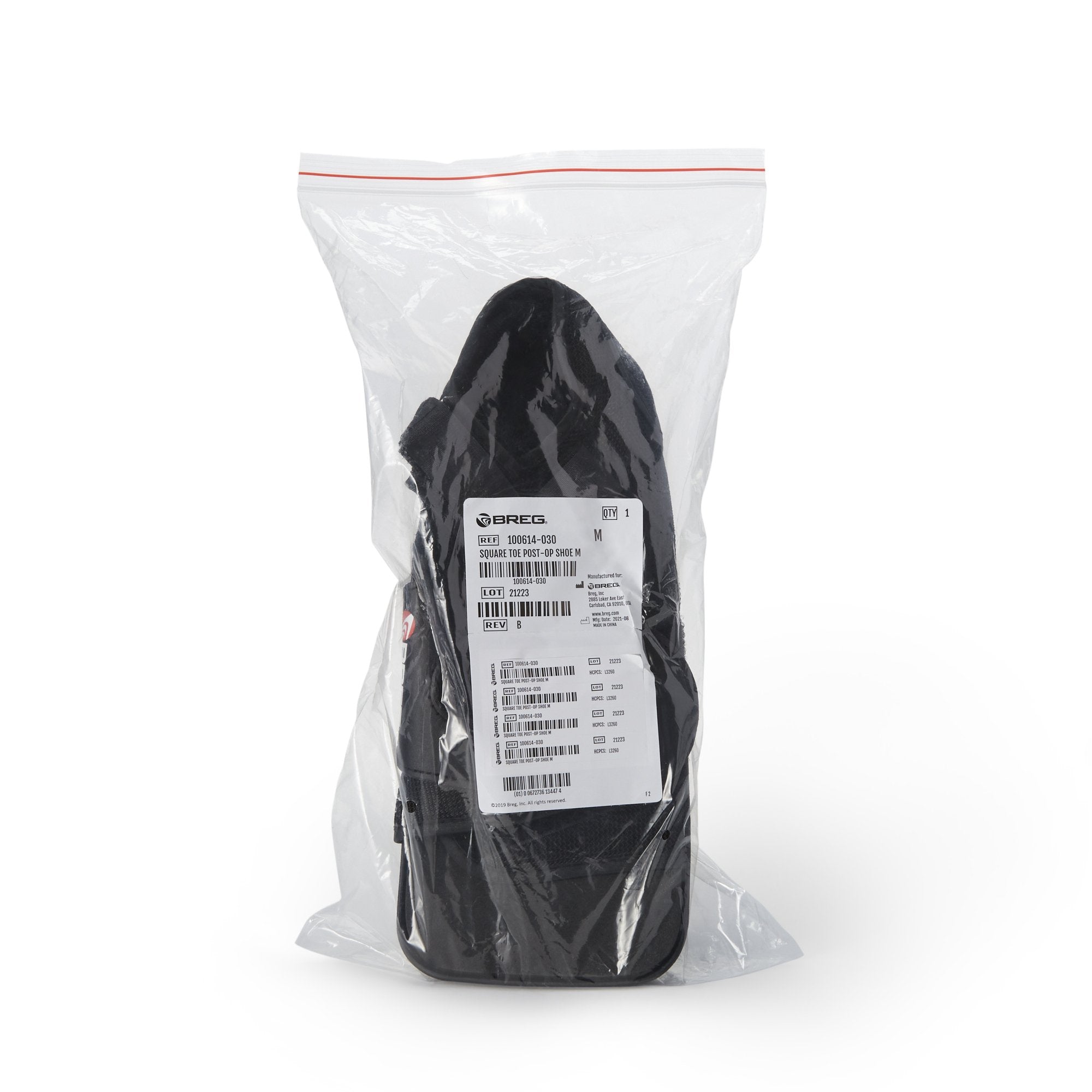 Post-Op Shoe Medium Unisex Black - image 2
