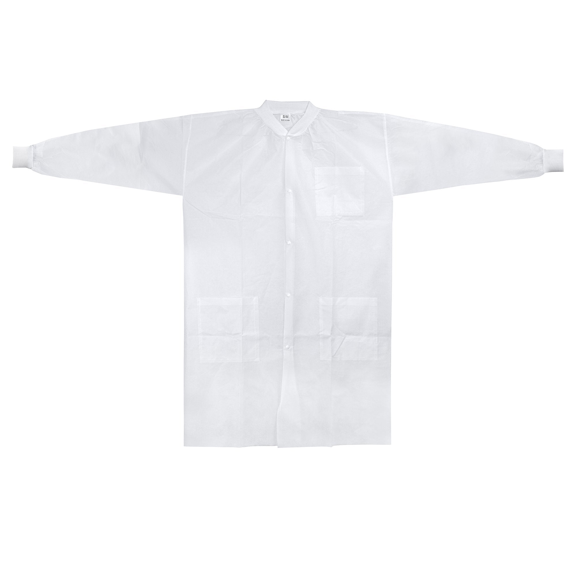 McKesson Lab Coat, Small / Medium, White (30 Units)