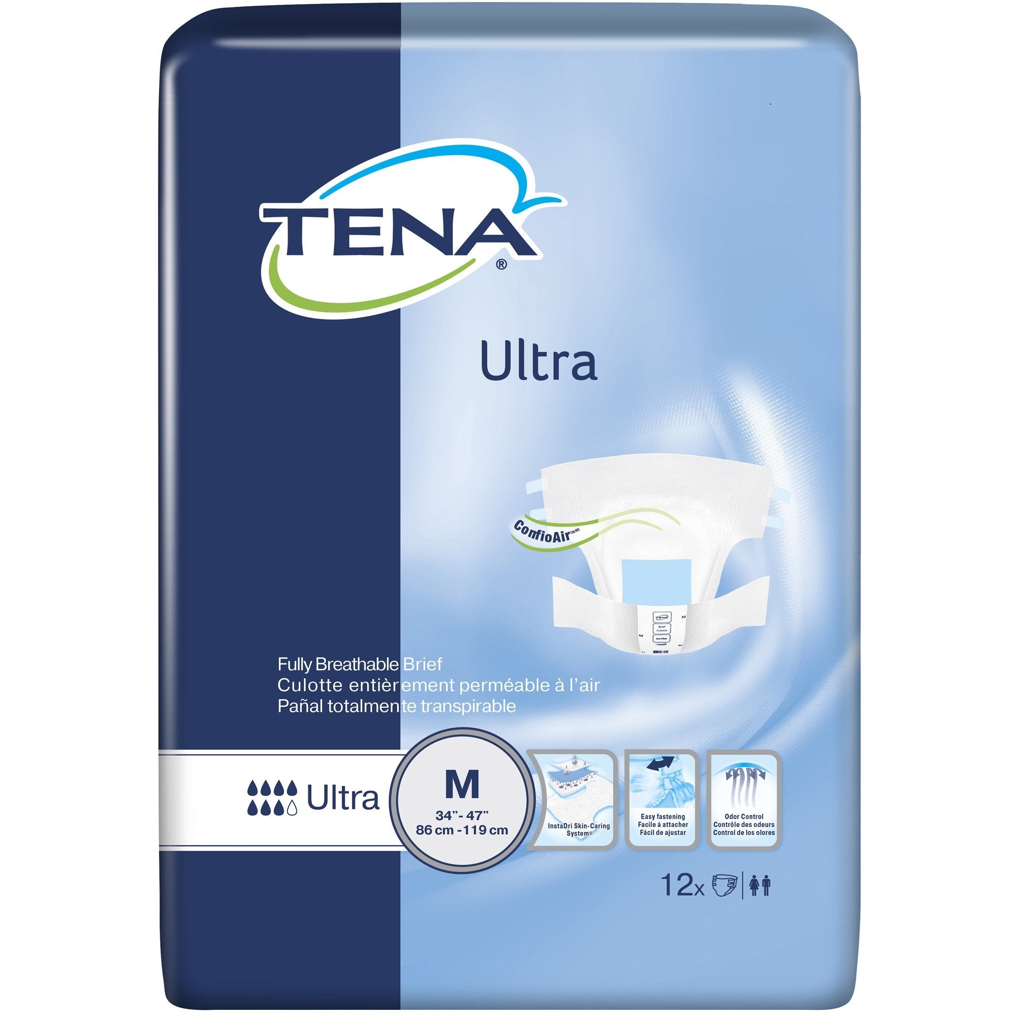 Tena® Ultra Incontinence Brief, Medium (1 Unit)