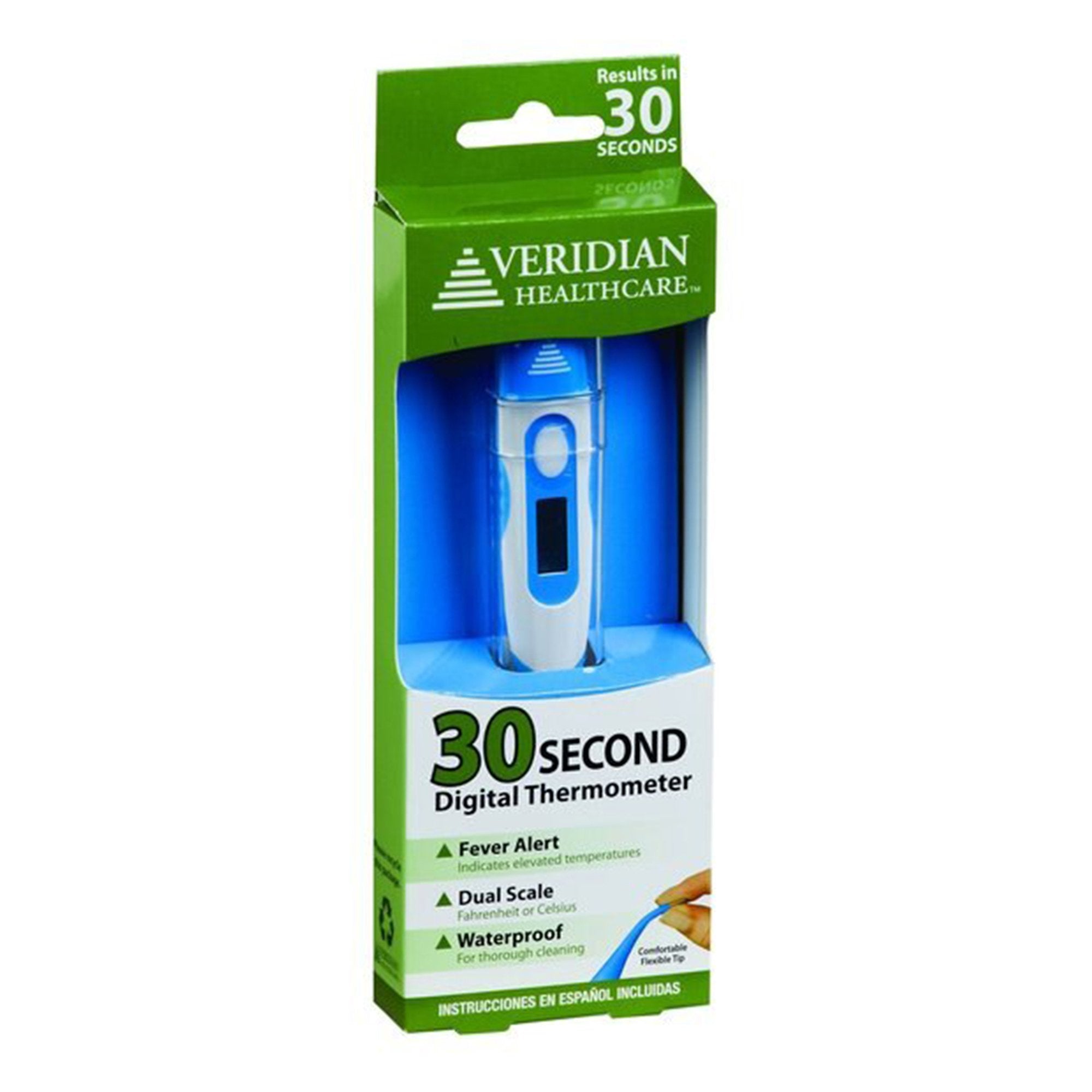 Digital Stick Thermometer Veridian Oral / Rectal / Axillary Probe Handheld - image 2