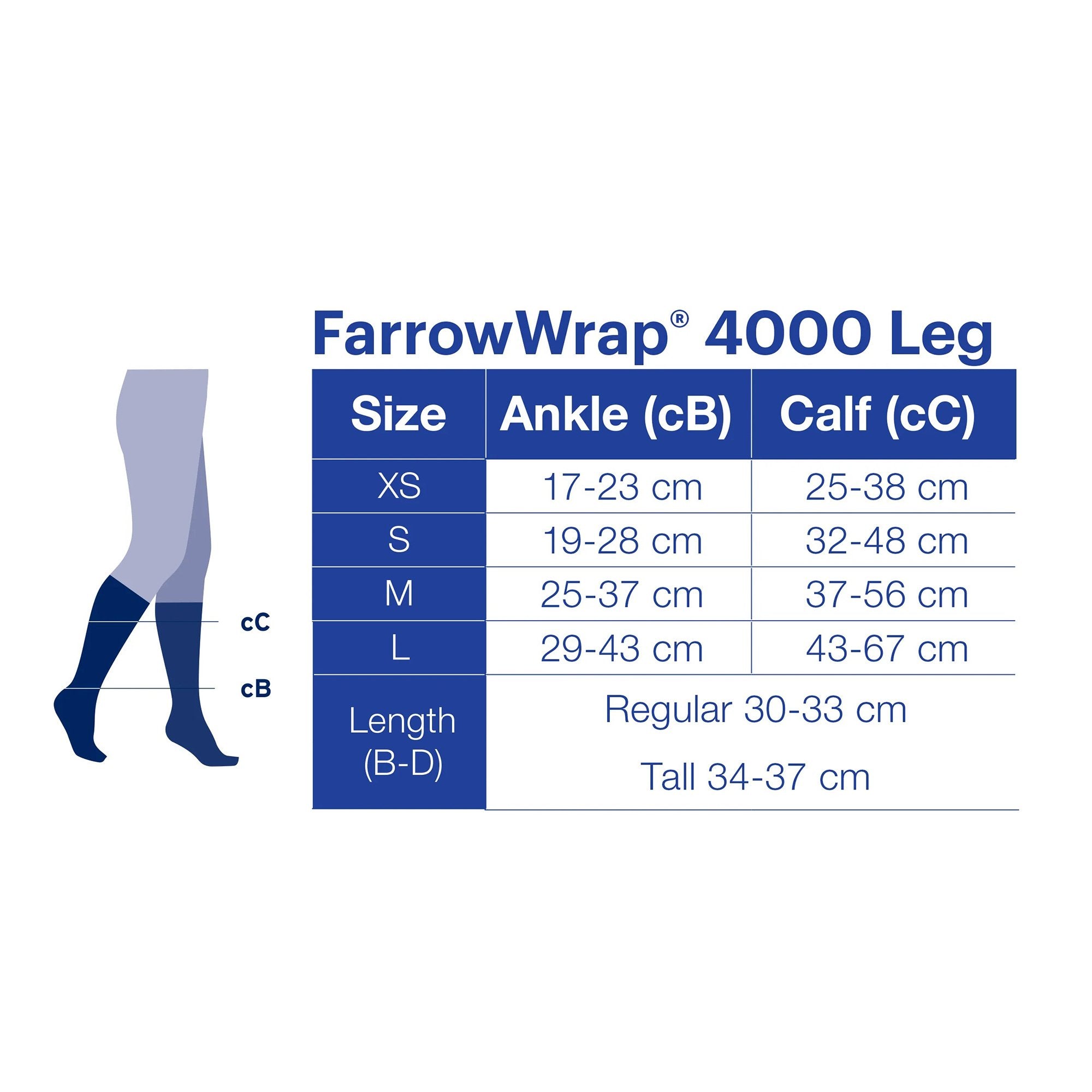 Compression Wrap Jobst® FarrowWrap® 4000 X-Small / Tall Tan Leg - image 2
