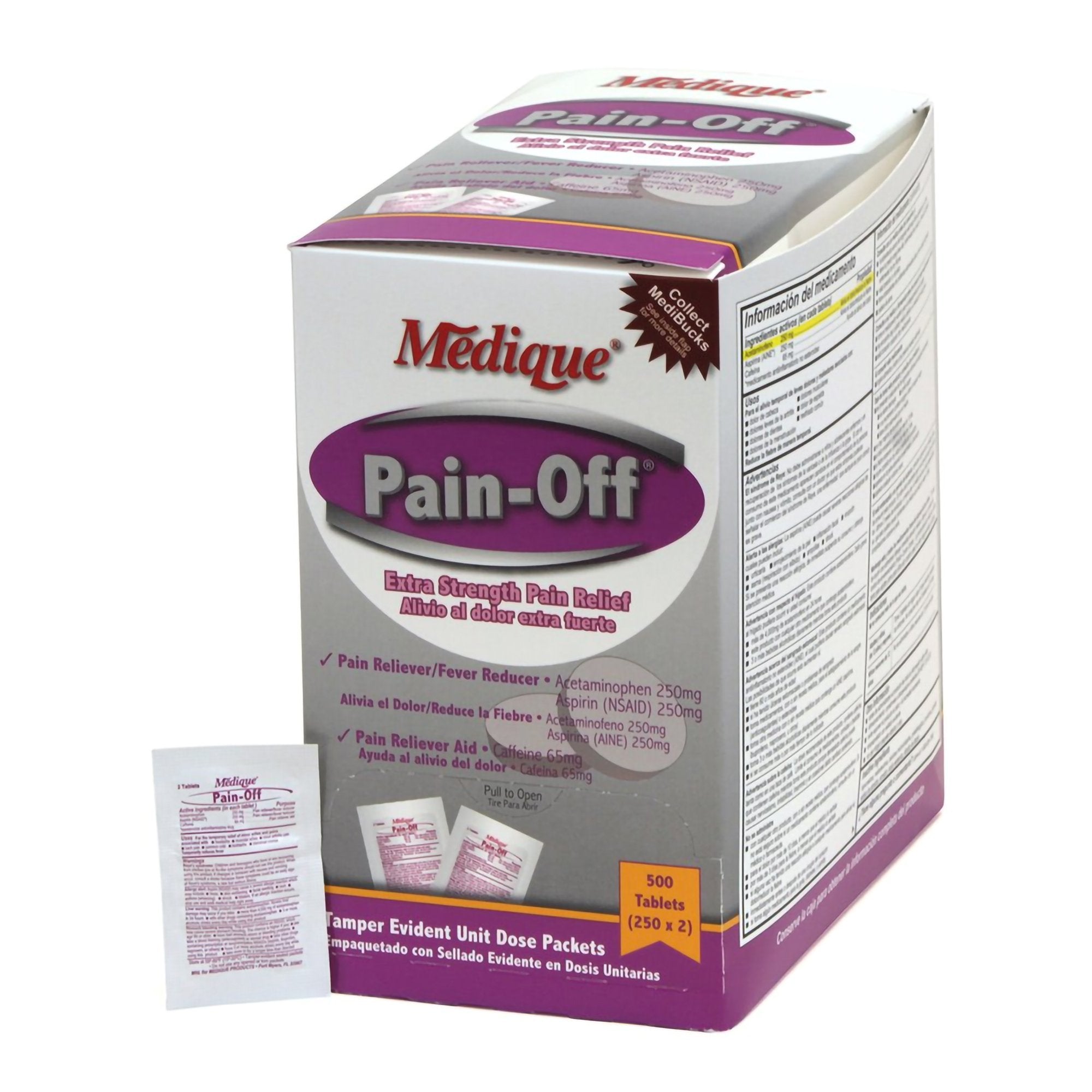 Pain-Off® Acetaminophen / Aspirin / Caffeine Pain Relief