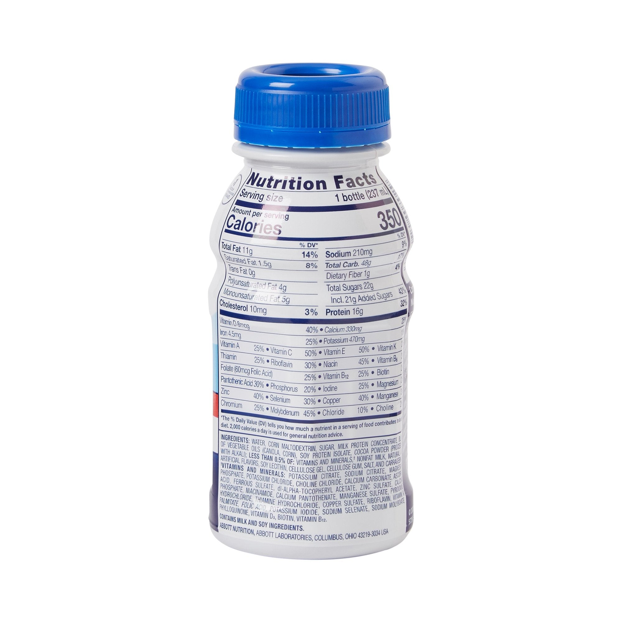 Oral Supplement Ensure® Plus Nutrition Shake Milk Chocolate Flavor Liquid 8 oz. Bottle - image 5