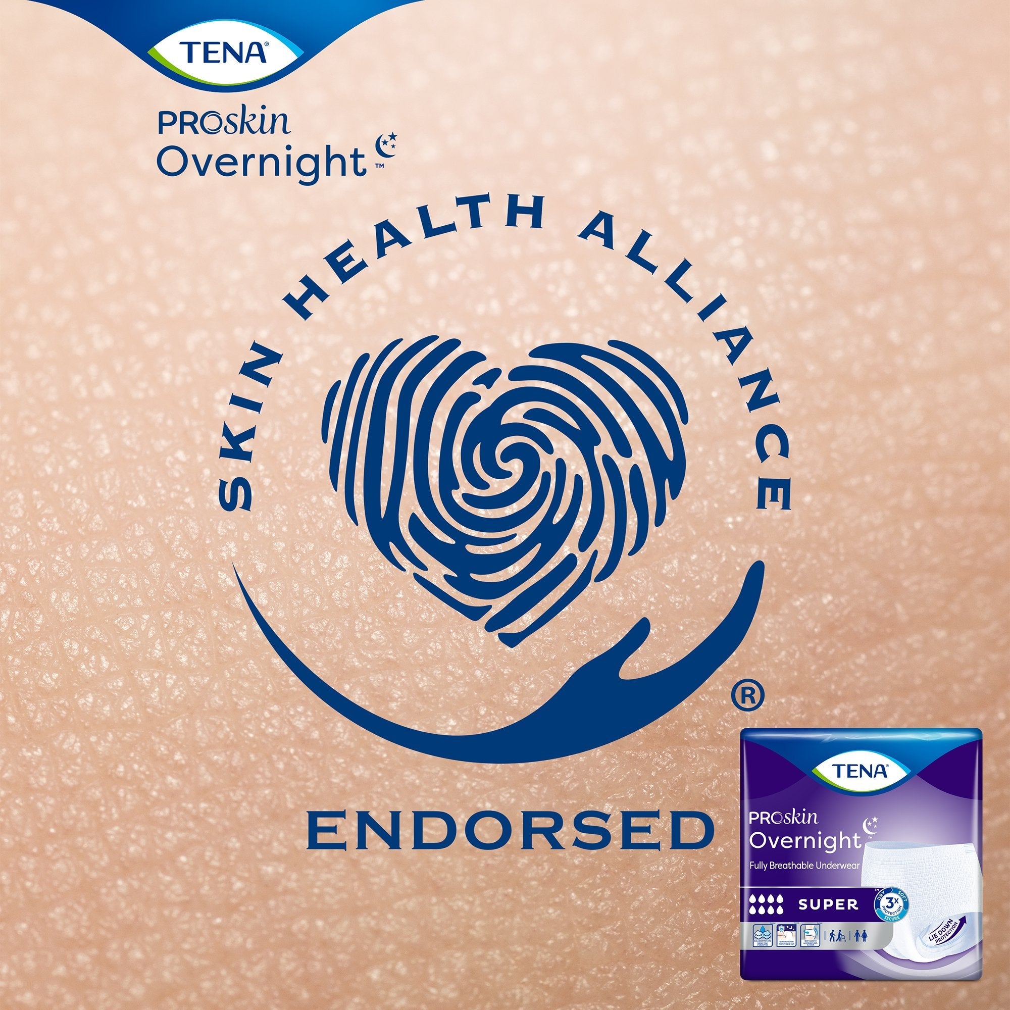 Tena ProSkin Overnight Super Absorbent Underwear, Large - 14 Pack