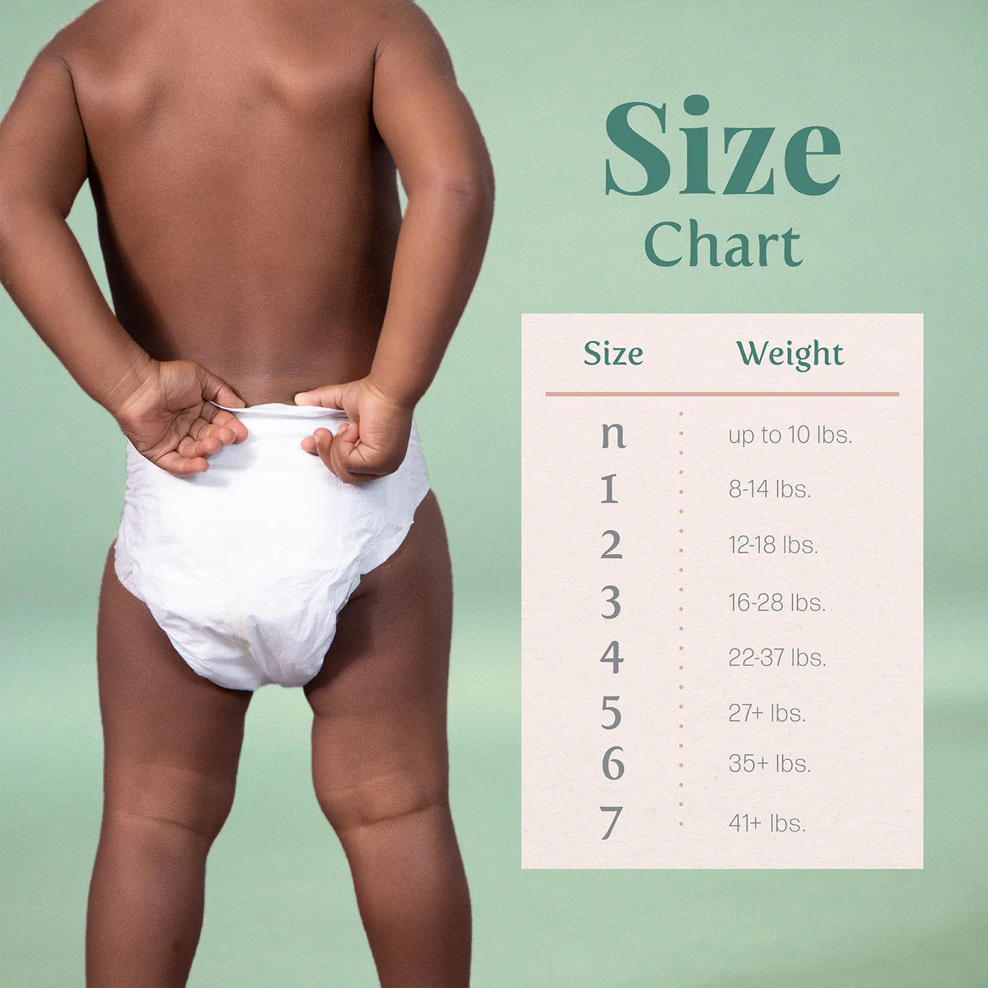 Unisex Baby Diaper Earth & Eden Size 3 Disposable Heavy Absorbency - image 2