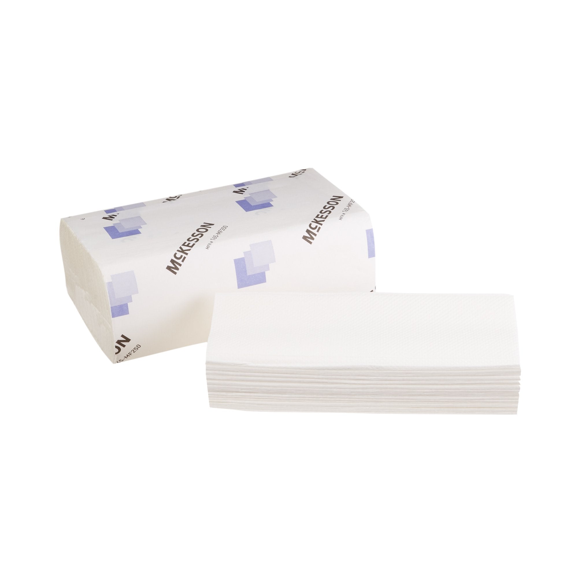 McKesson Multi-Fold Paper Towels - 1-Ply, White, 4000 Units, 9.06x9.45"