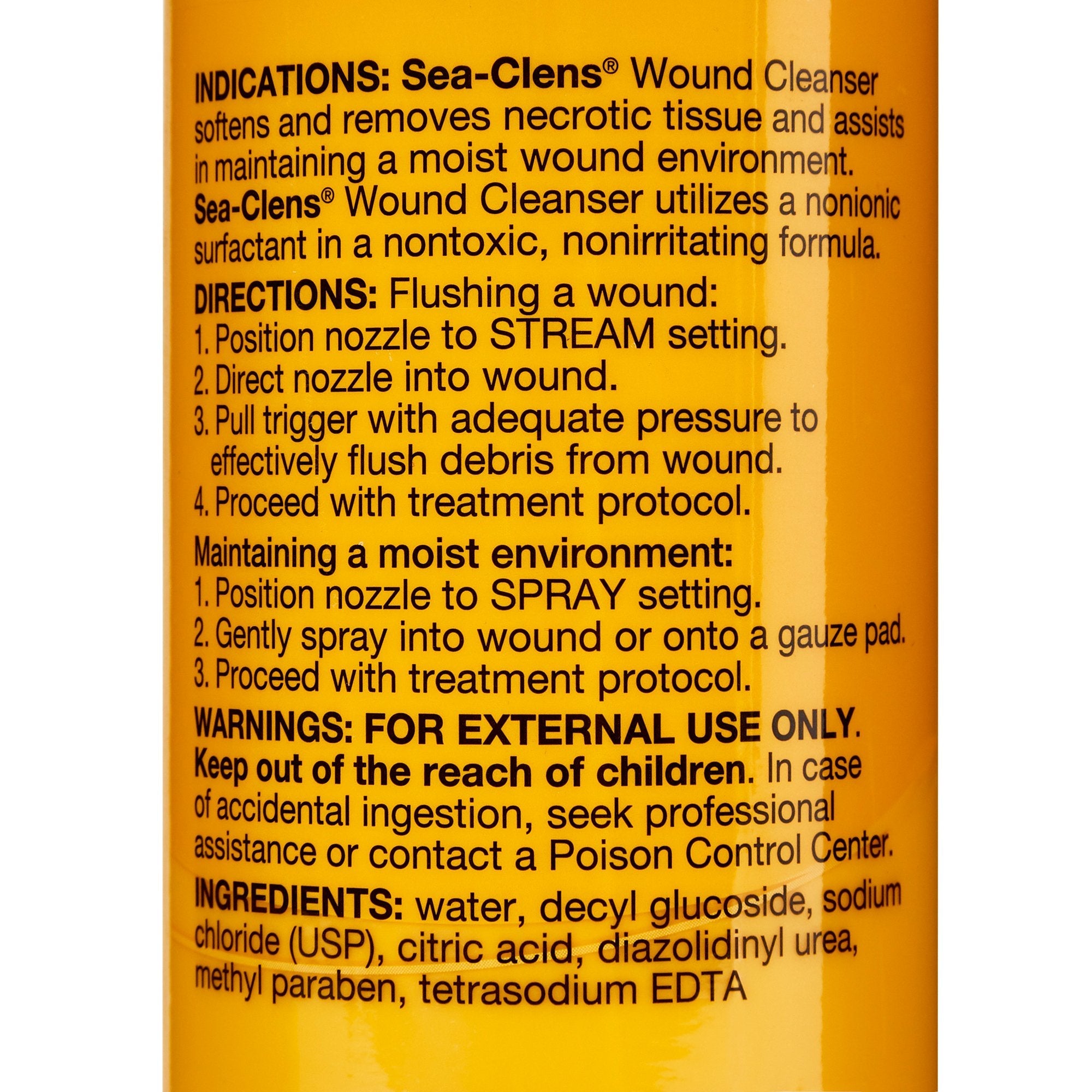 Sea-Clens® General Purpose Wound Cleanser, 12-ounce Spray Bottle (1 Unit)