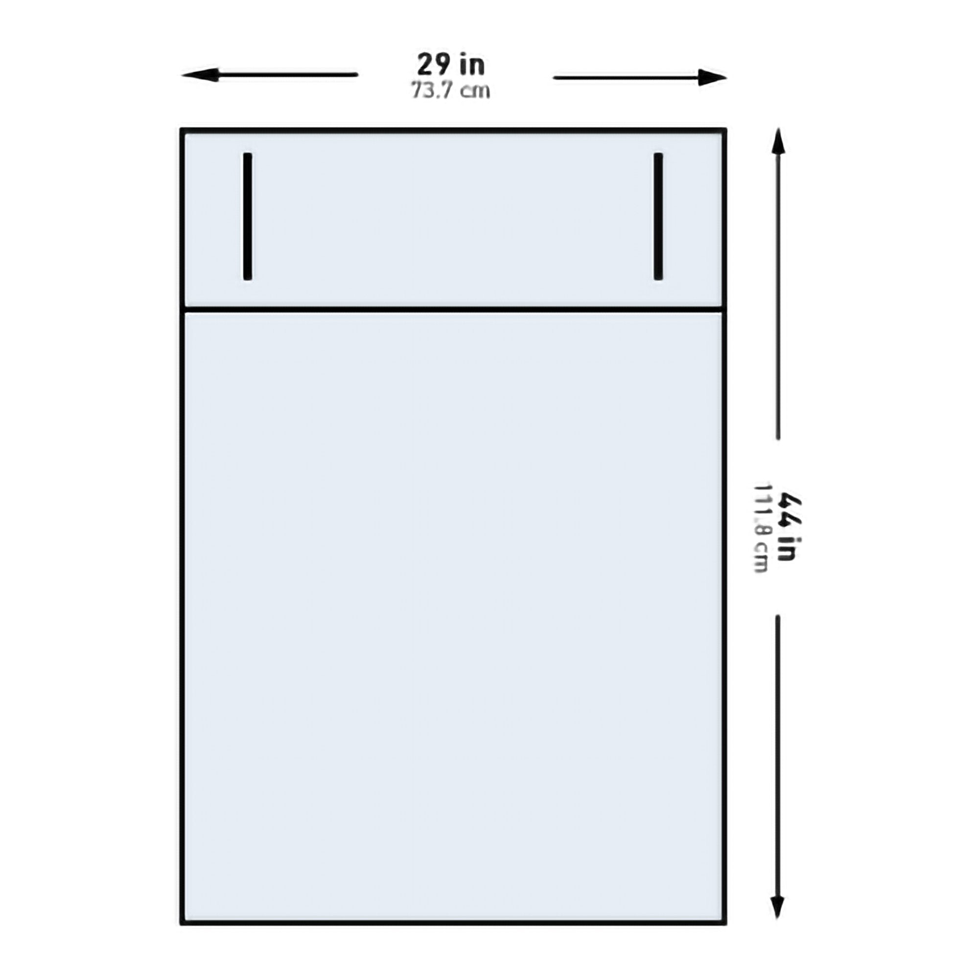 McKesson Sterile Under Buttocks Obstetrics / Gynecology Drape, 29 x 44 Inch (1 Unit)