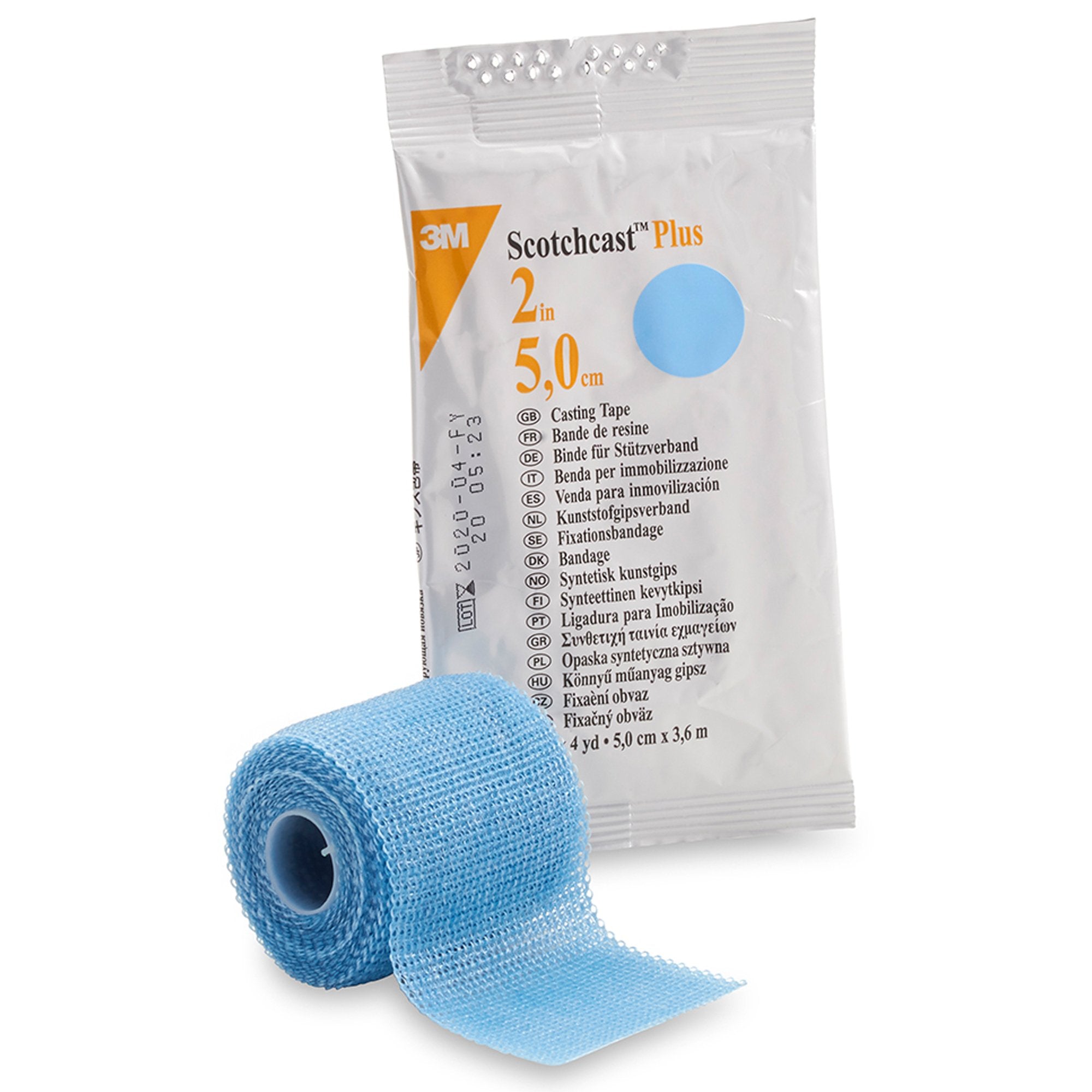 3M™ Scotchcast™ Plus Light Blue Cast Tape, 2 Inch x 4 Yard (10 Units)