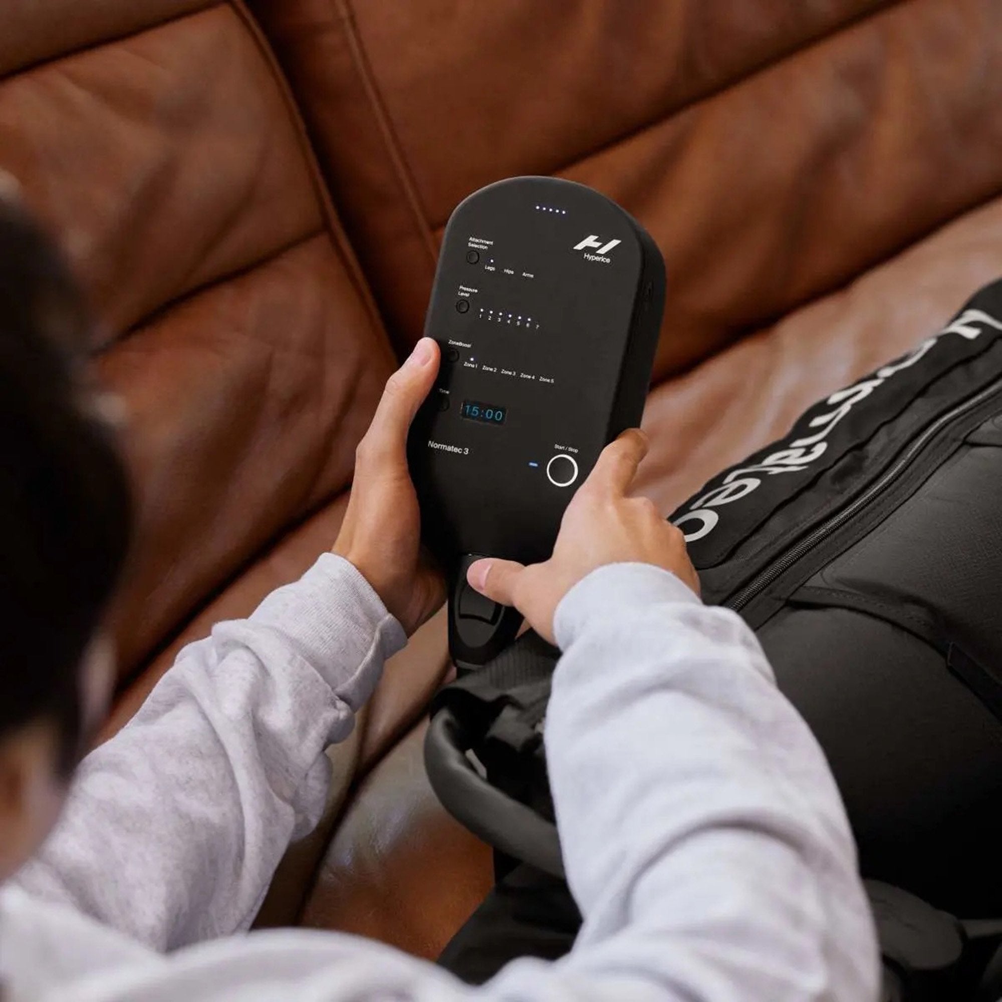 Normatec 3 Leg Package Pneumatic Compression Massage Garment and Control Unit (1 Unit)