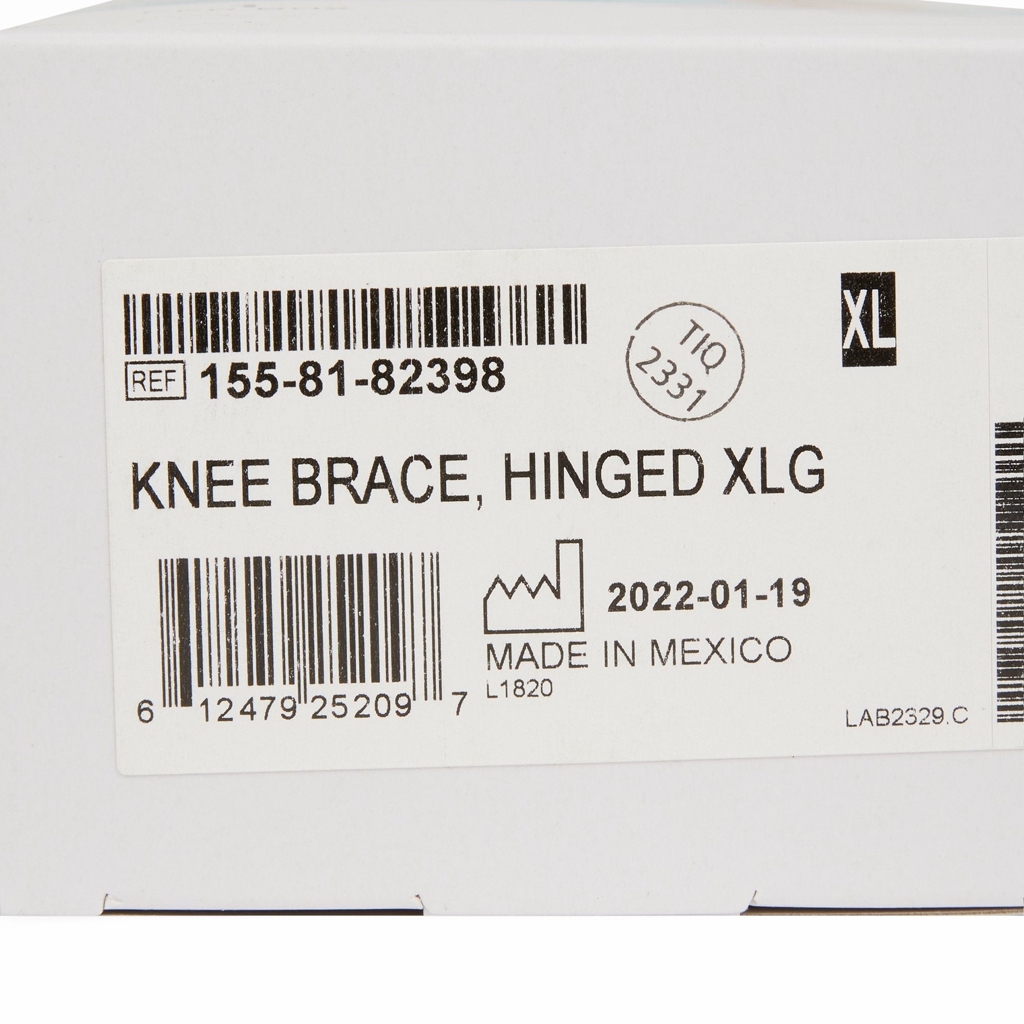 McKesson Hinged Knee Brace, Extra Large (1 Unit)