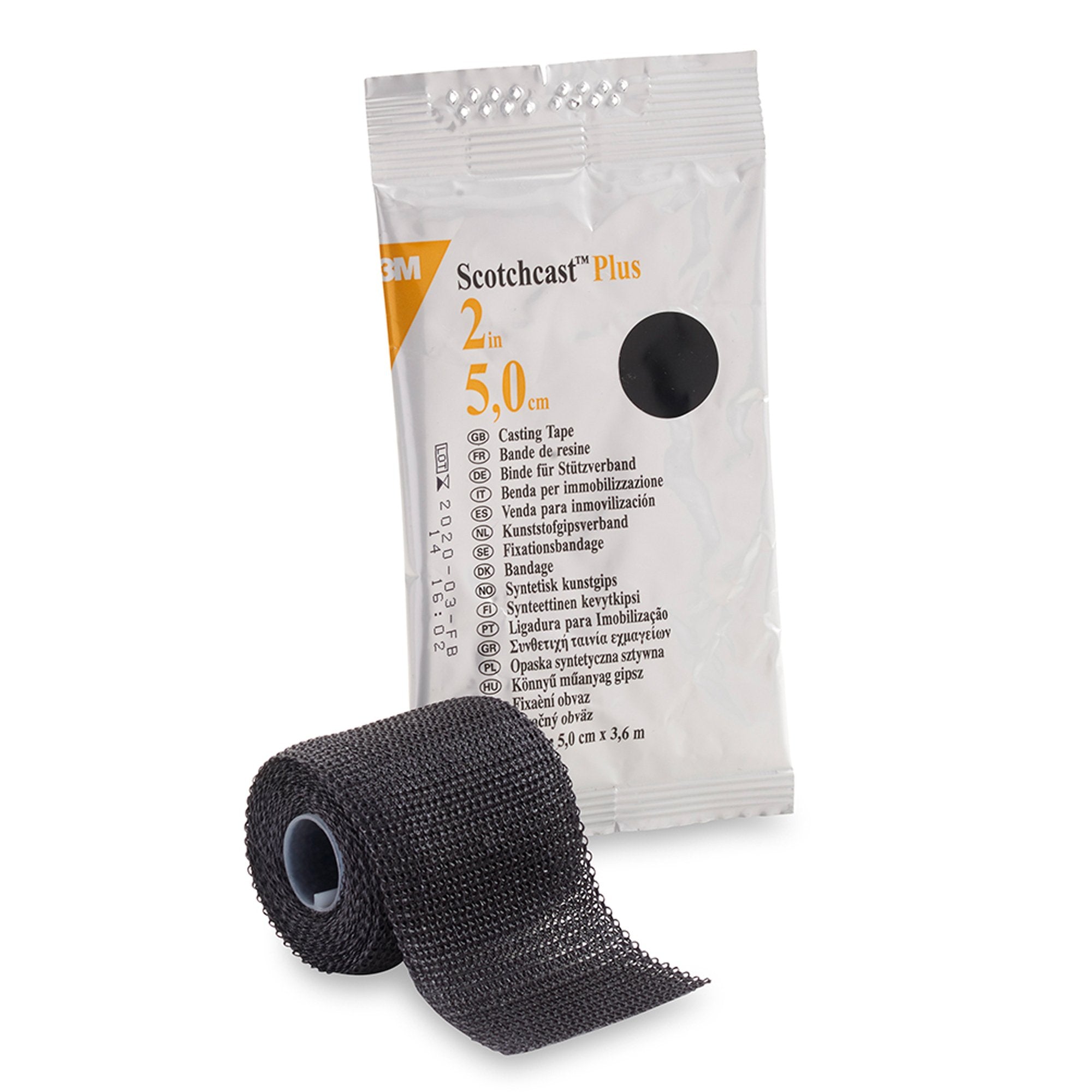 3M™ Scotchcast™ Plus Black Cast Tape, 2 Inch x 4 Yard (10 Units)