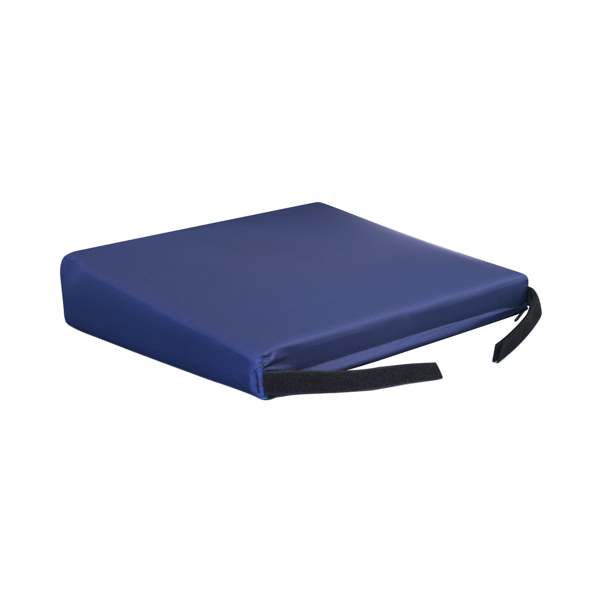 NYOrtho Seat Cushion, 18 in. W x 16 in. D x 3 in. H, Gel / Foam, Blue, Non-inflatable (1 Unit)