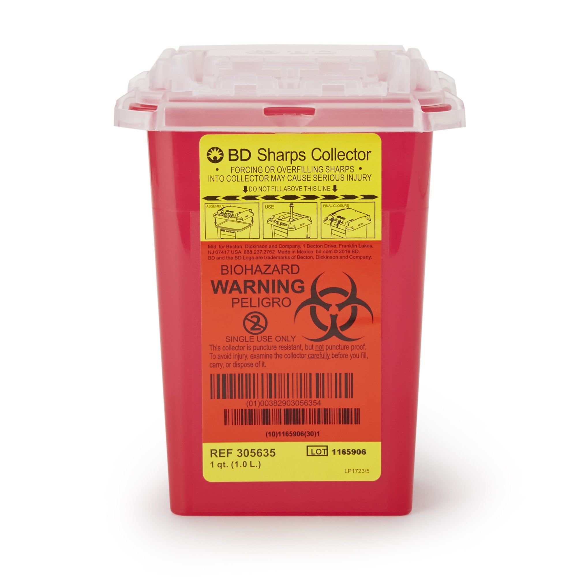 BD Multi-purpose Sharps Container (60 Units)