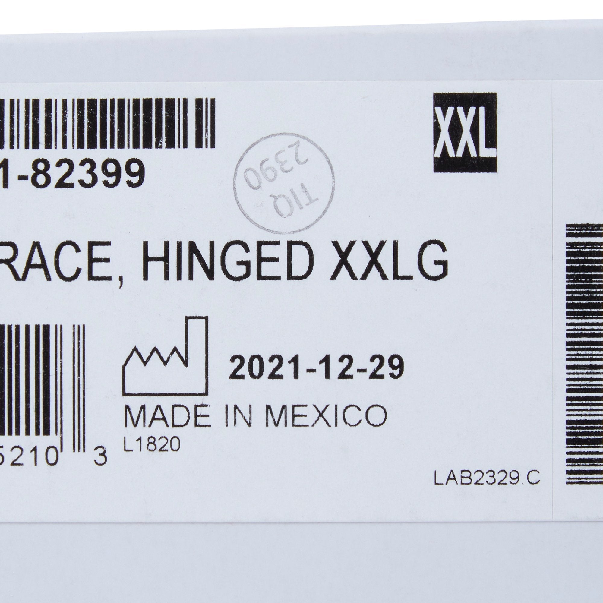 McKesson Hinged Knee Brace, 3X-Large (1 Unit)