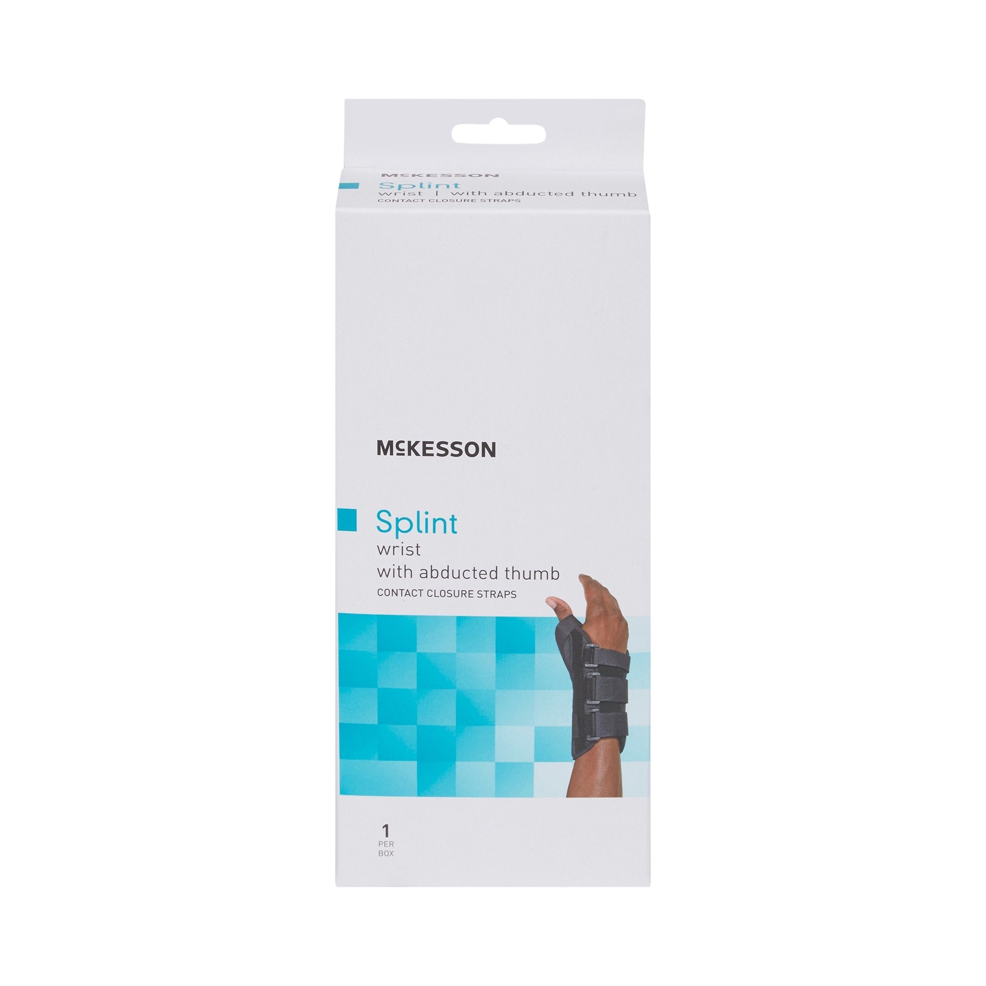McKesson Left Wrist Splint with Abducted Thumb, Medium (1 Unit)
