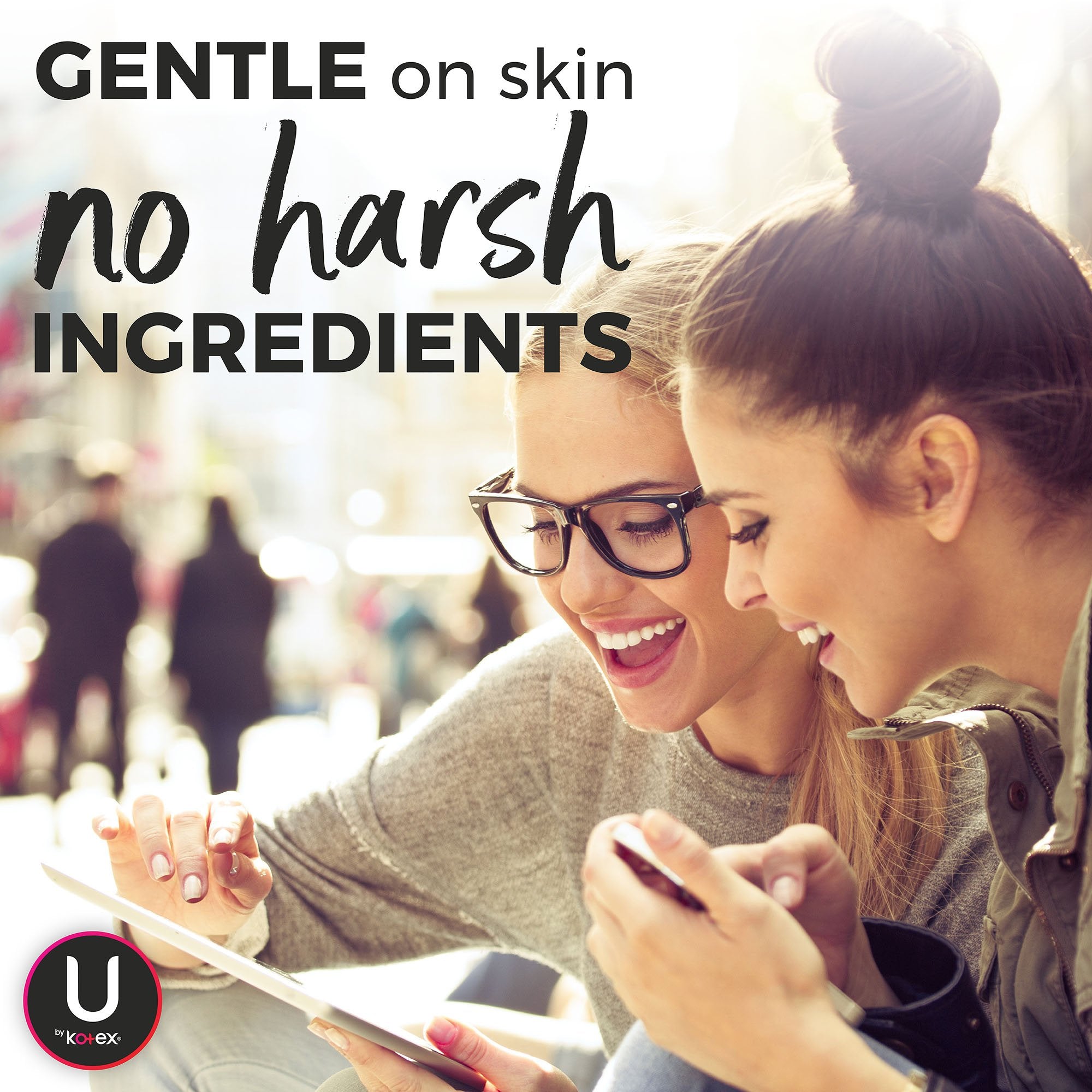 U By Kotex® Lightdays® Liners, Long (16 Units)