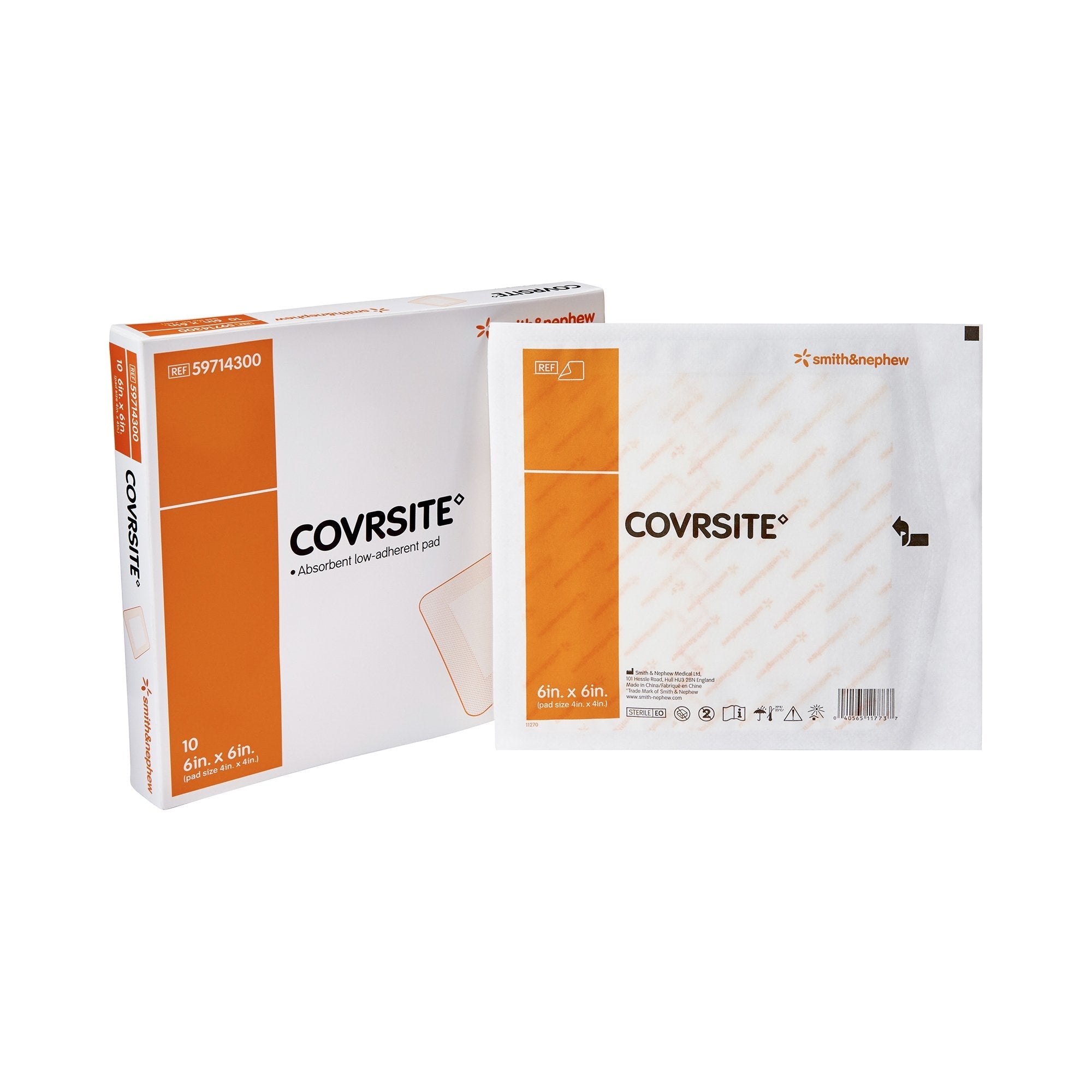 Covrsite Composite Dressing, 6 x 6 Inch (10 Units)