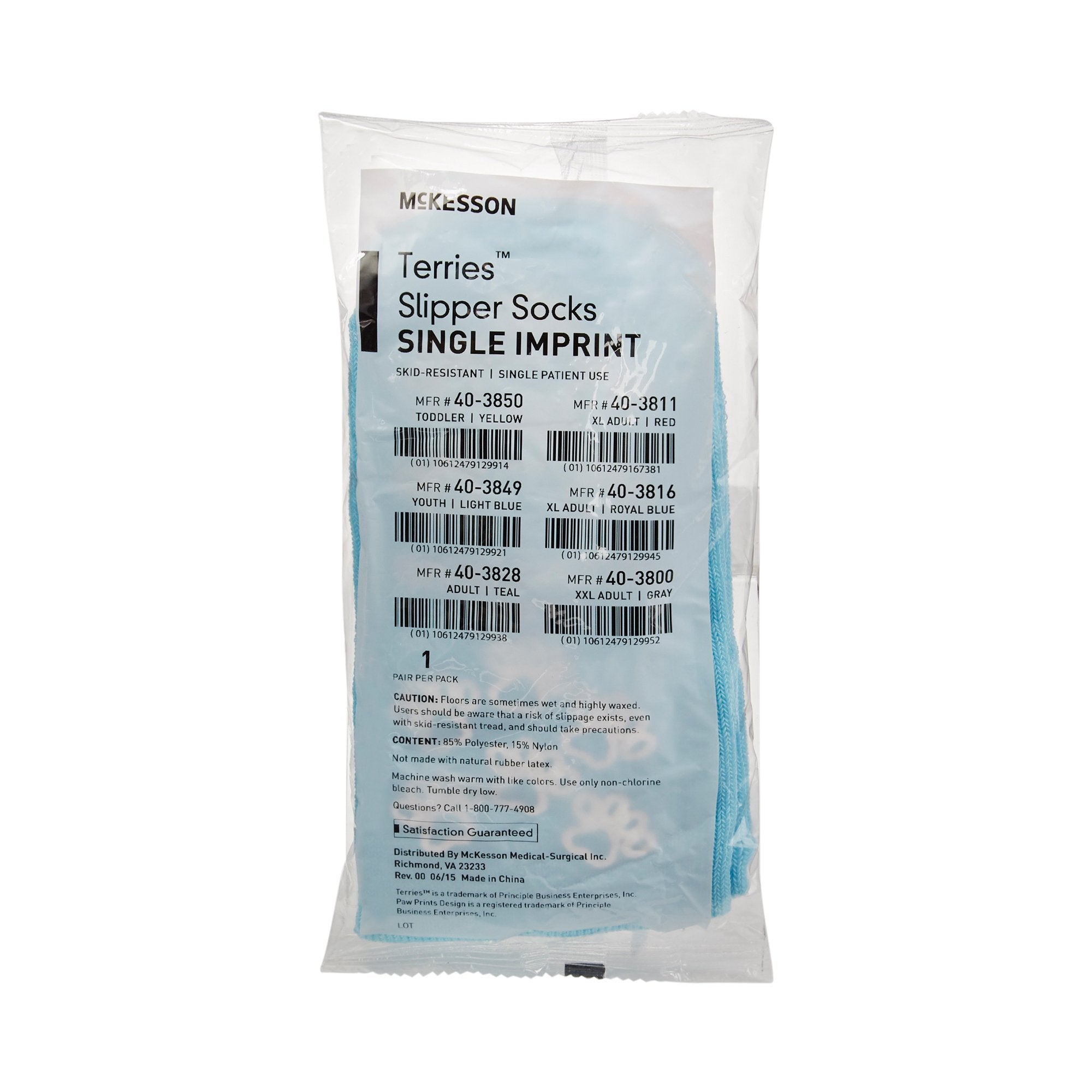 McKesson Terries™ Slipper Socks (1 Unit)