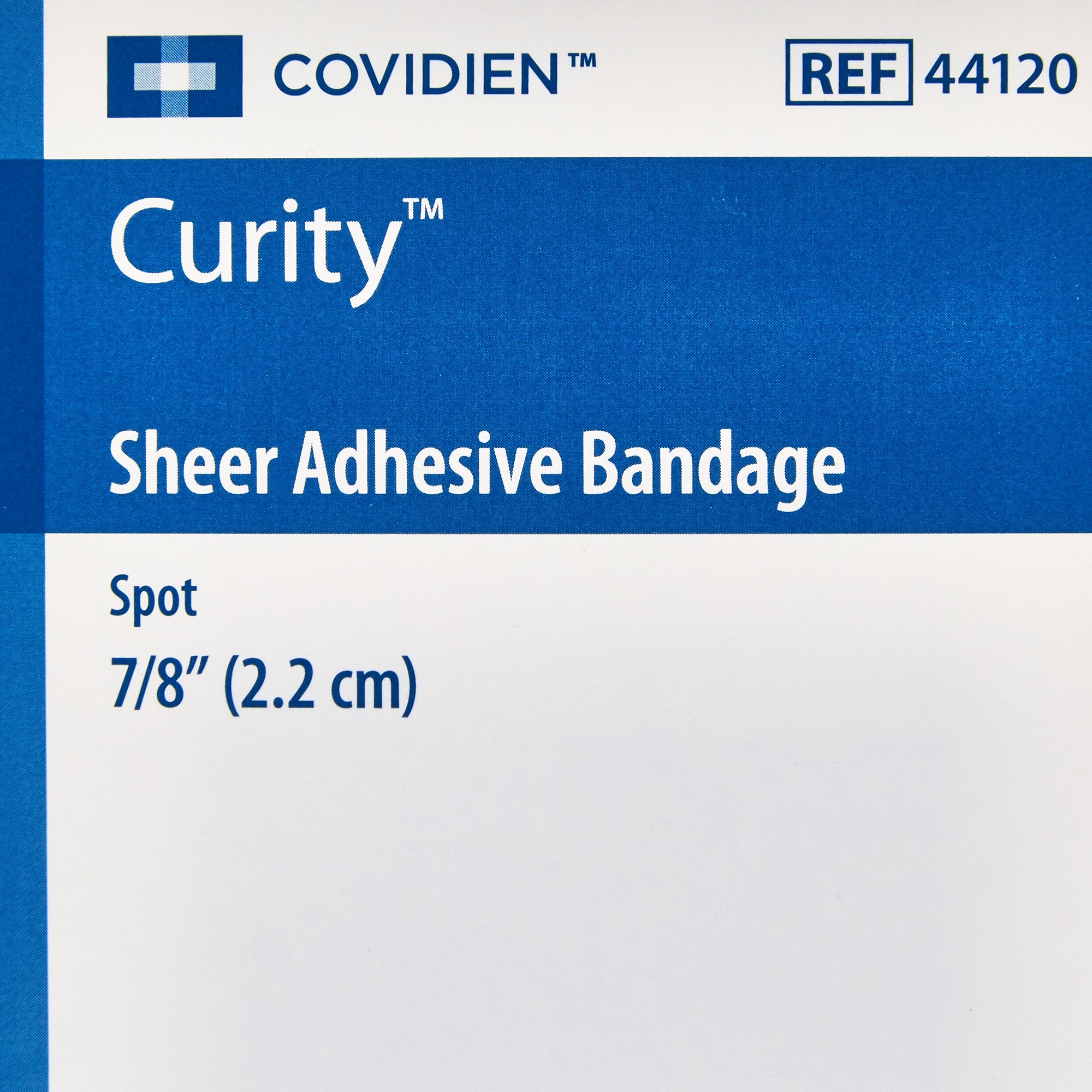 Adhesive Spot Bandage Curity™ Plastic Sheer 7/8 Inch Diameter Sterile - image 5