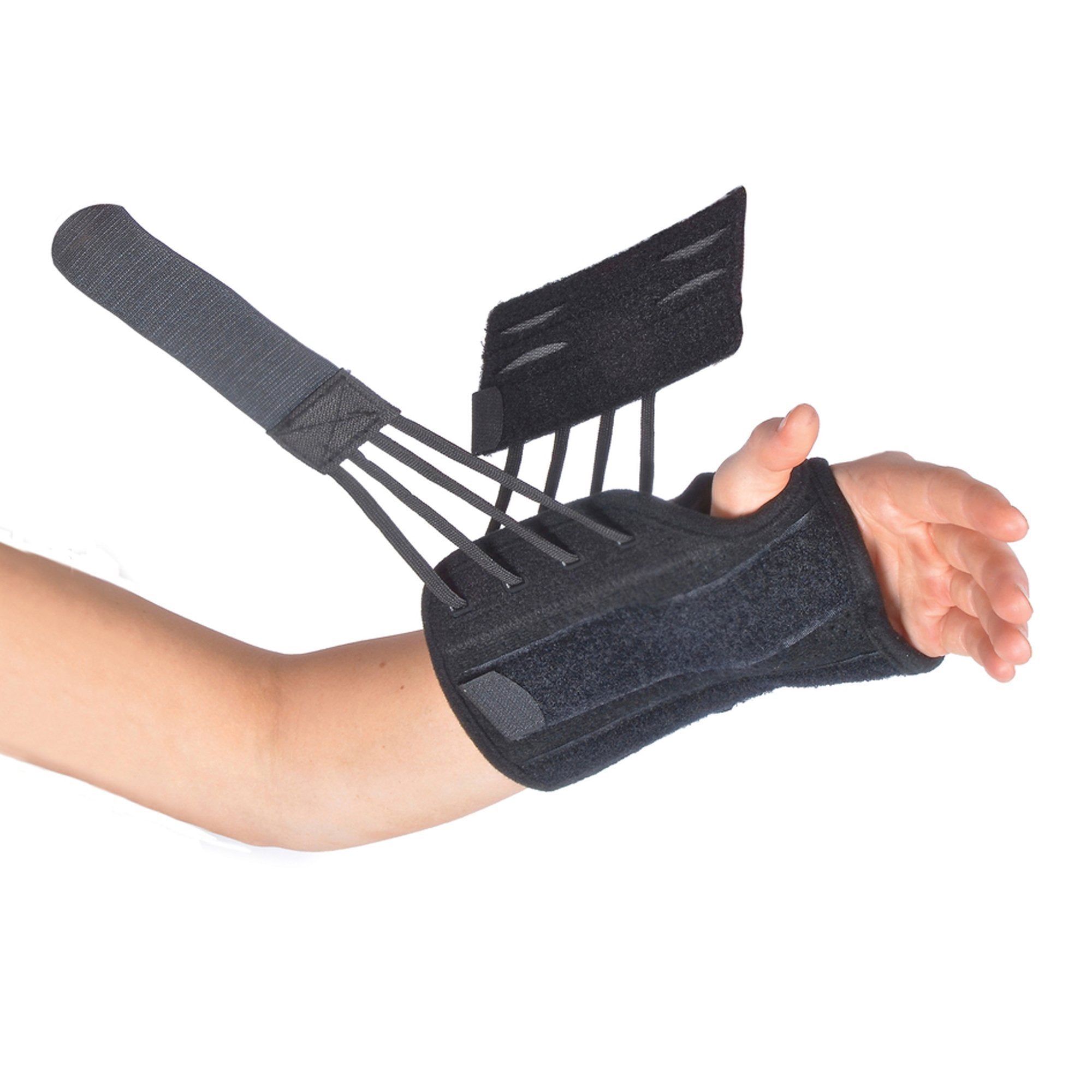 Wrist Brace Titan Wrist™ Aluminum / Nylon Left Hand Black X-Large - image 2
