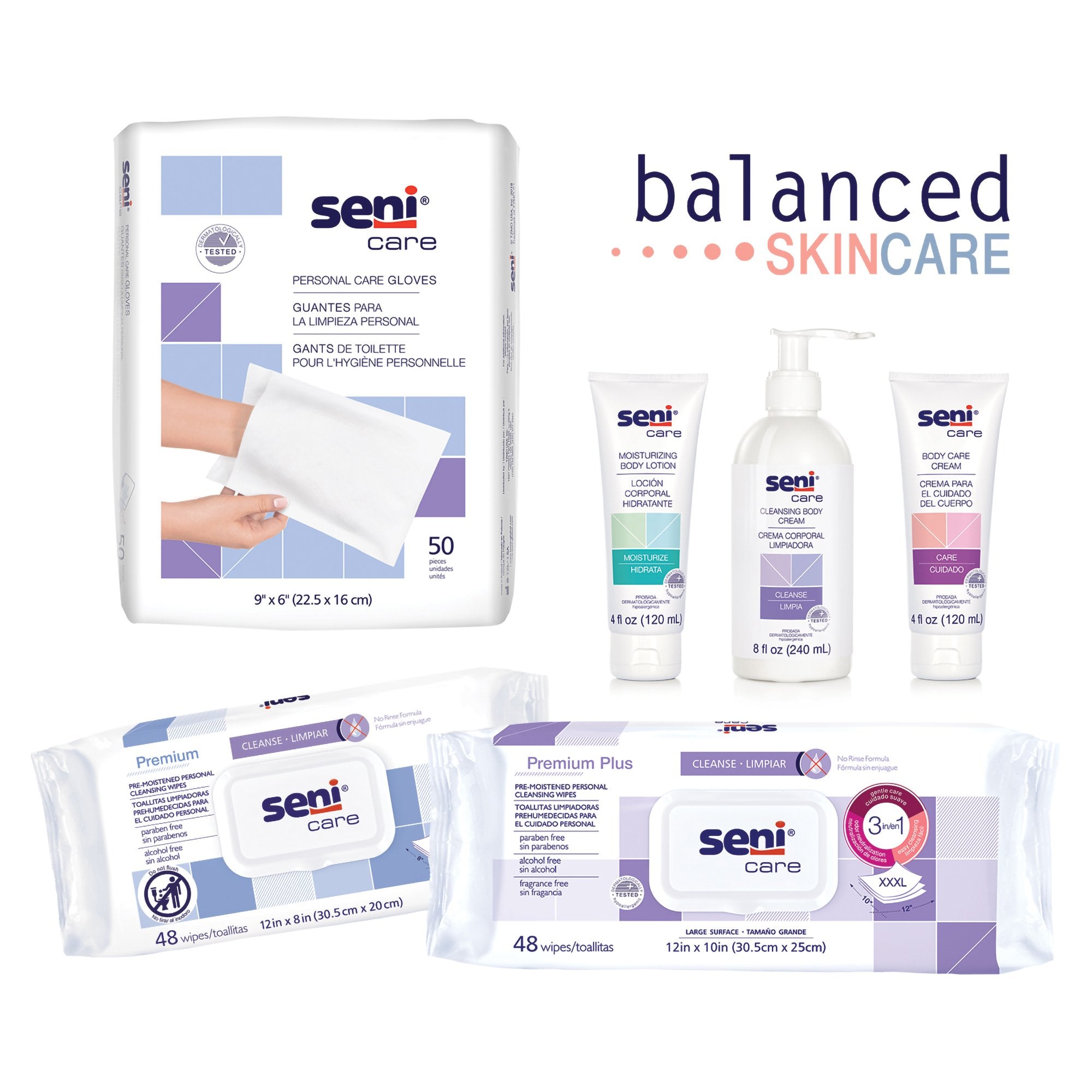 Hand and Body Moisturizer Seni® Care 4 oz. Tube Scented Lotion - image 5