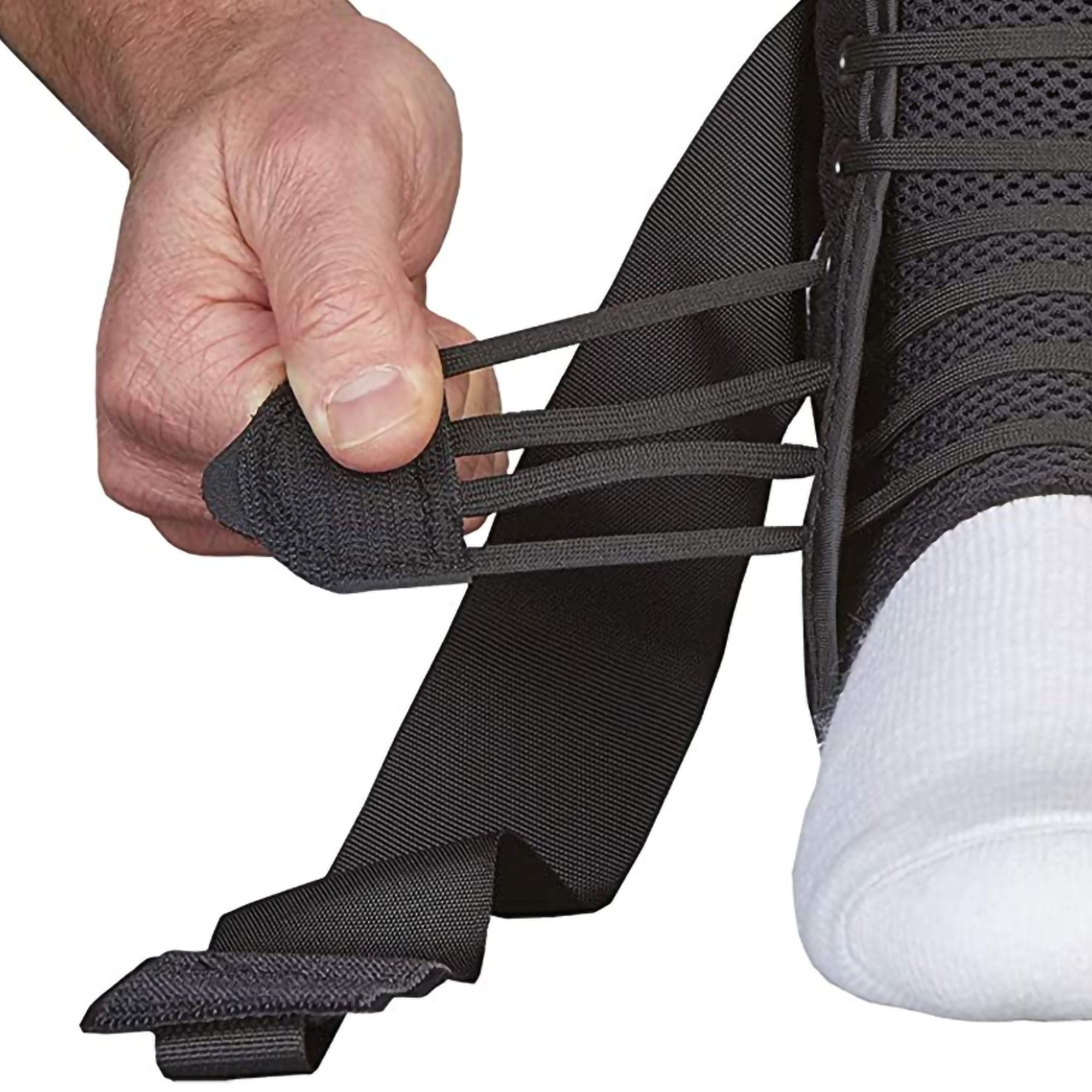 Ankle Support ASO® Speed Lacer Large Hook and Loop Strap Closure / Lace-Up Foot - image 6