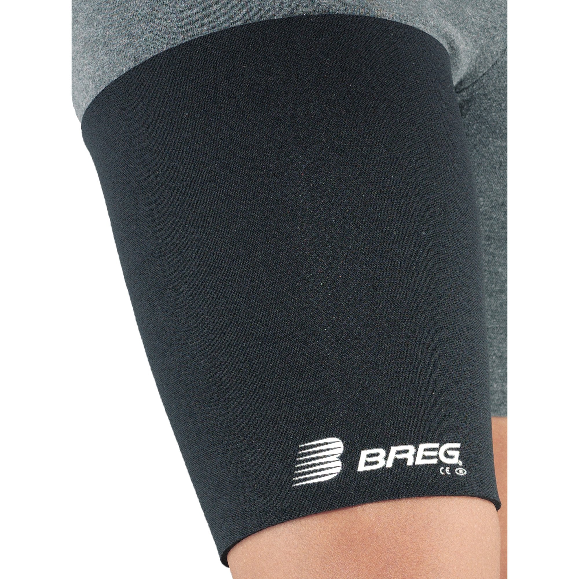Compression Sleeve Breg® Large Black Thigh - image 2