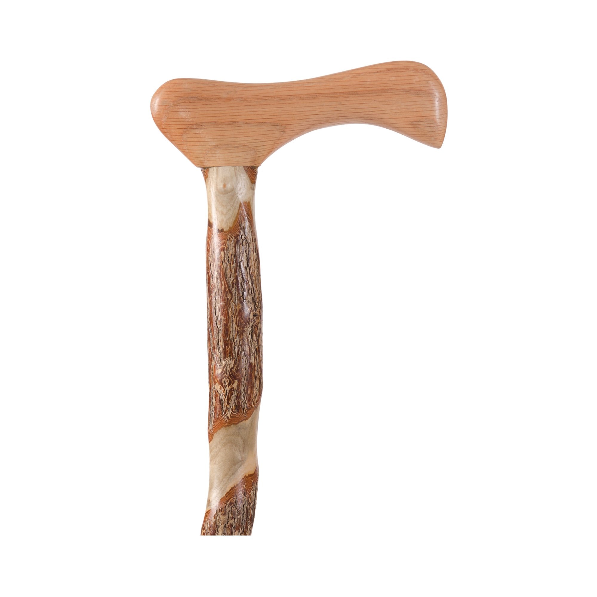 T-Handle Cane Brazos™ Twisted Wood 37 Inch Height Sassafras - image 2