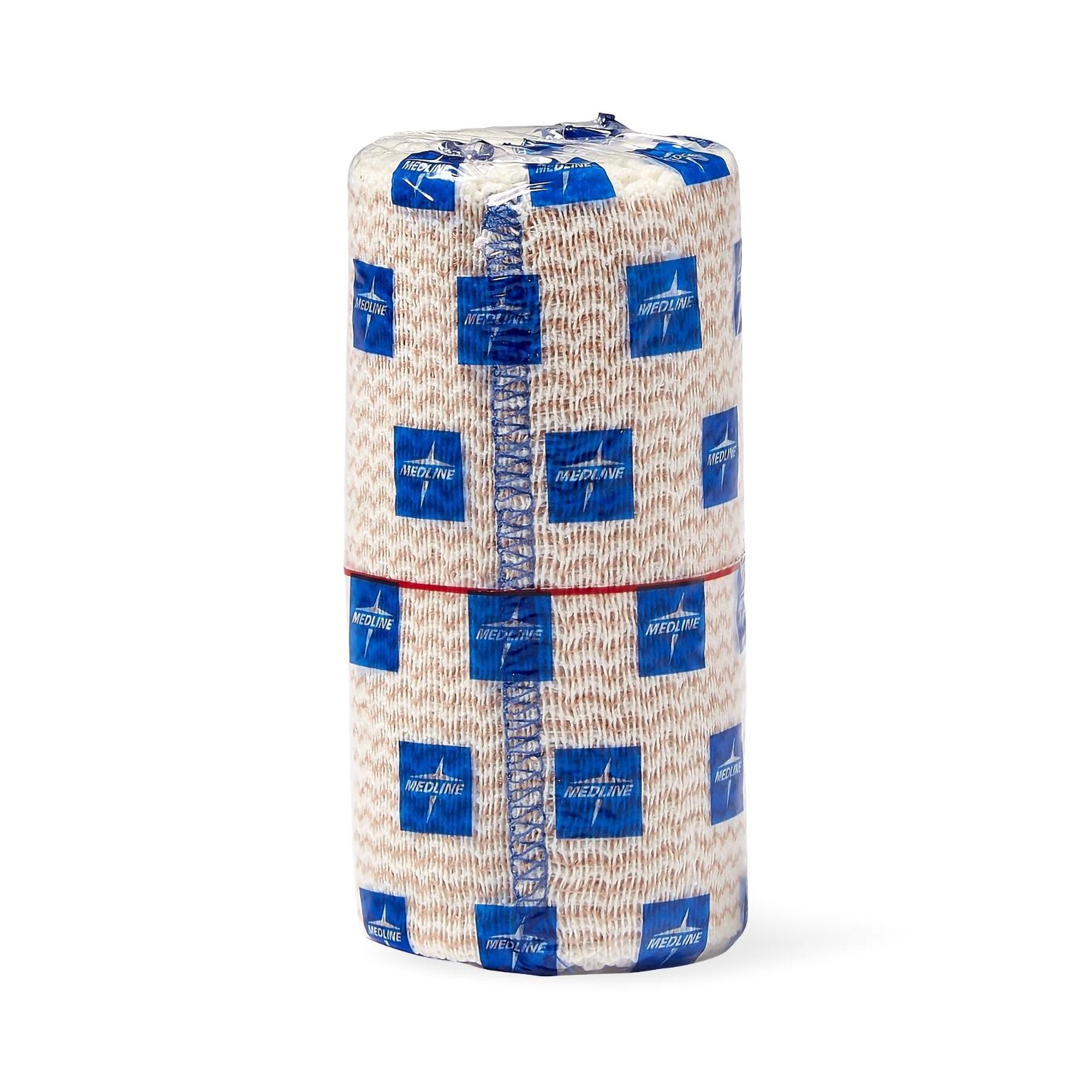 Elastic Bandage Matrix 4 Inch X 5 Yard Double Hook and Loop Closure Natural NonSterile Medium Compression - image 2