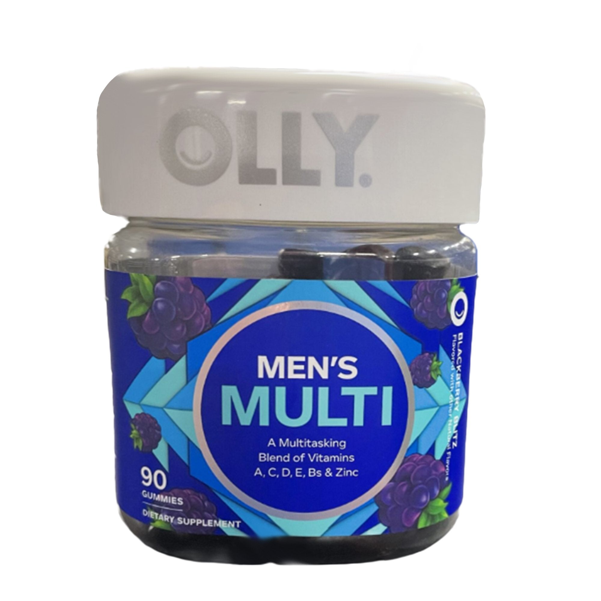 Olly The Perfect Men's Multi Gummies, Blackberry Blitz