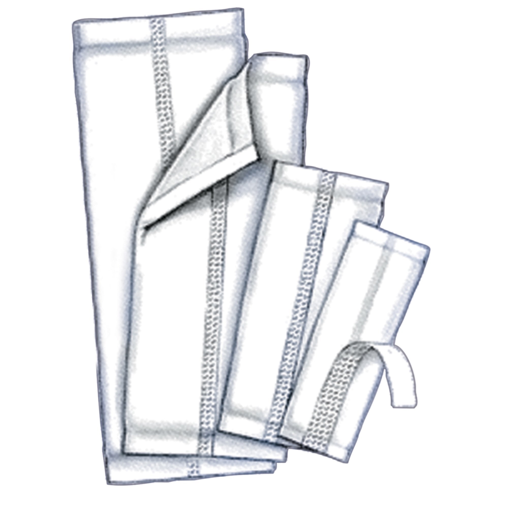Incontinence Liner Wings™ 6-1/2 X 17 Inch Moderate Absorbency Polymer Core One Size Fits Most