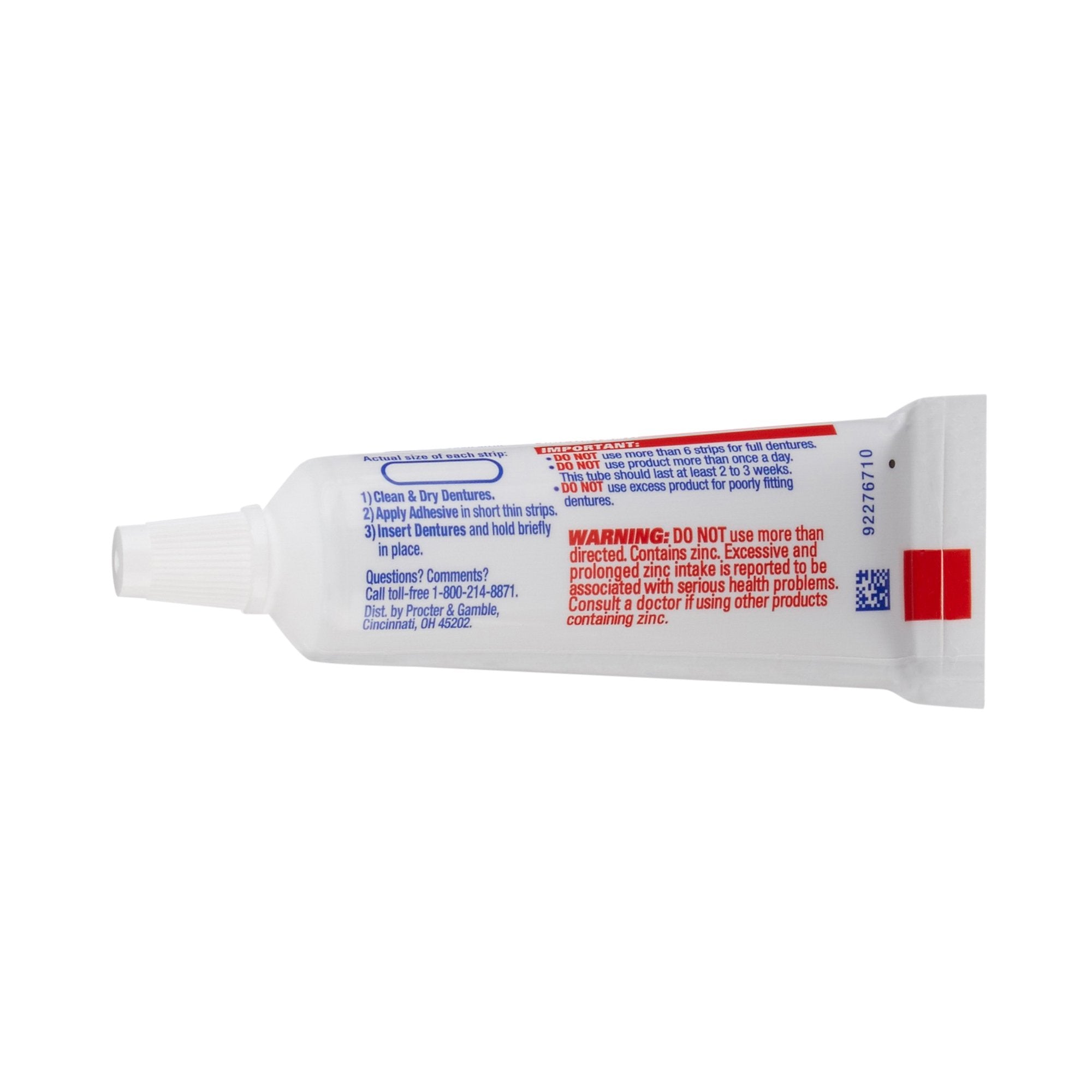 Denture Adhesive Fixodent® Original Cream 0.75 oz. - image 2