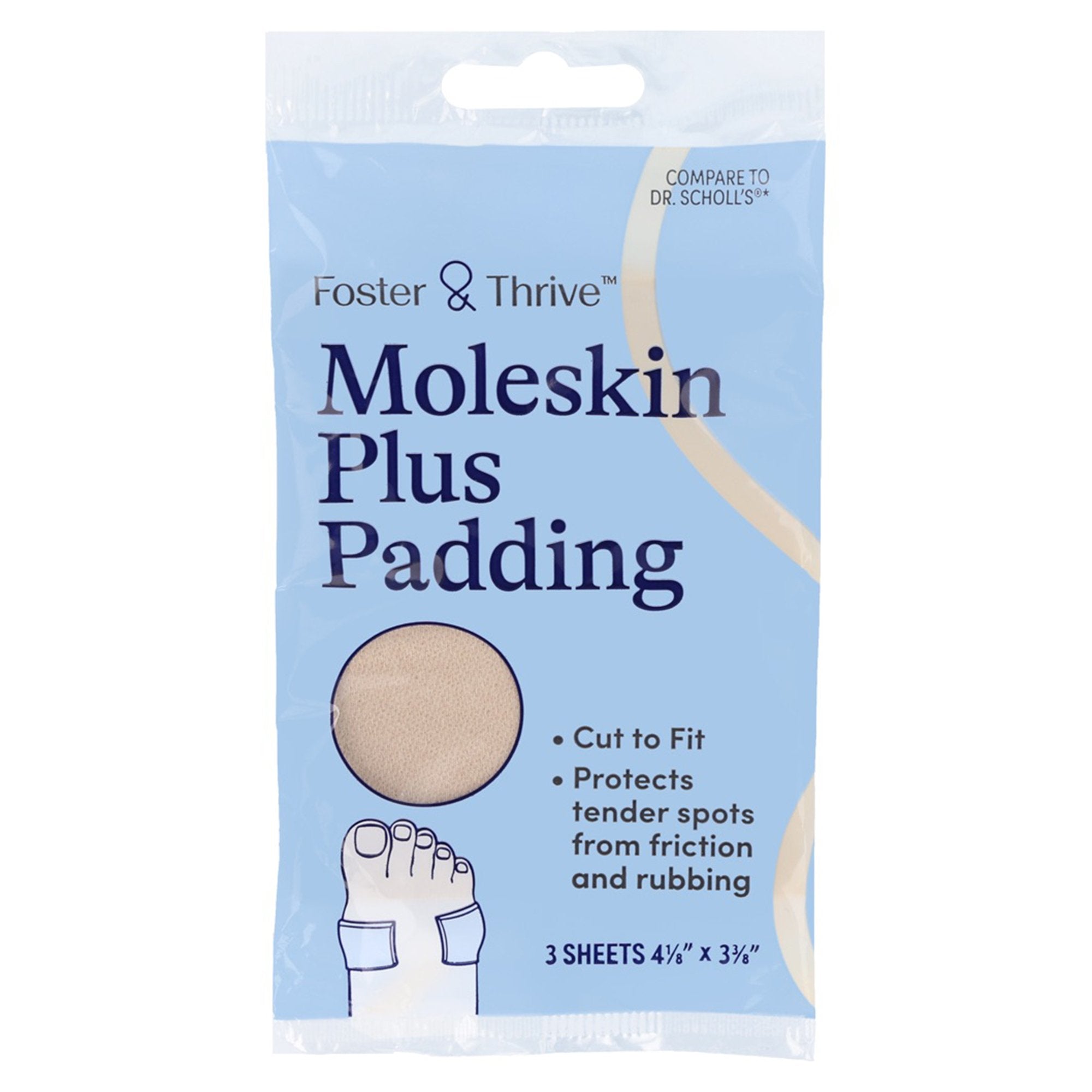 Foster & Thrive™ Moleskin Plus Padding