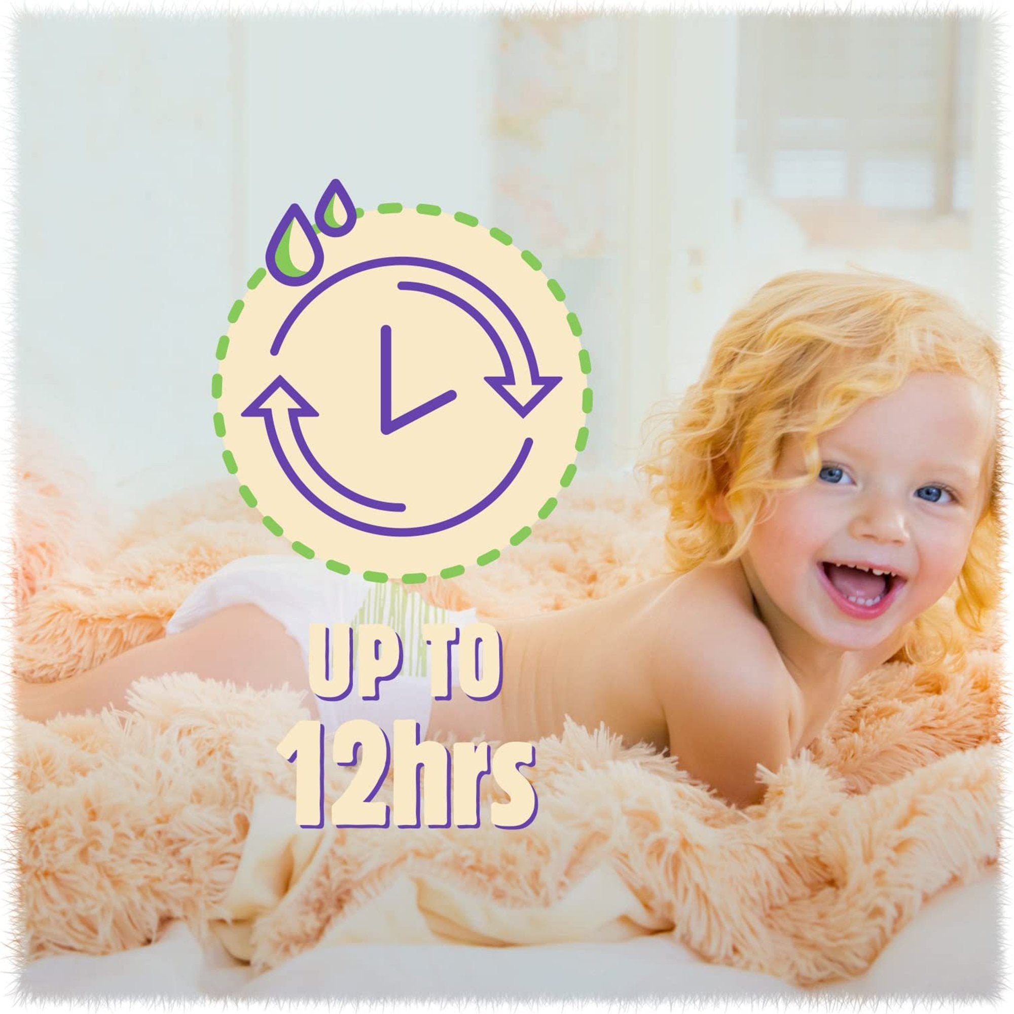Unisex Baby Diaper Cuties® Complete Care Size 4 Disposable Heavy Absorbency - image 3