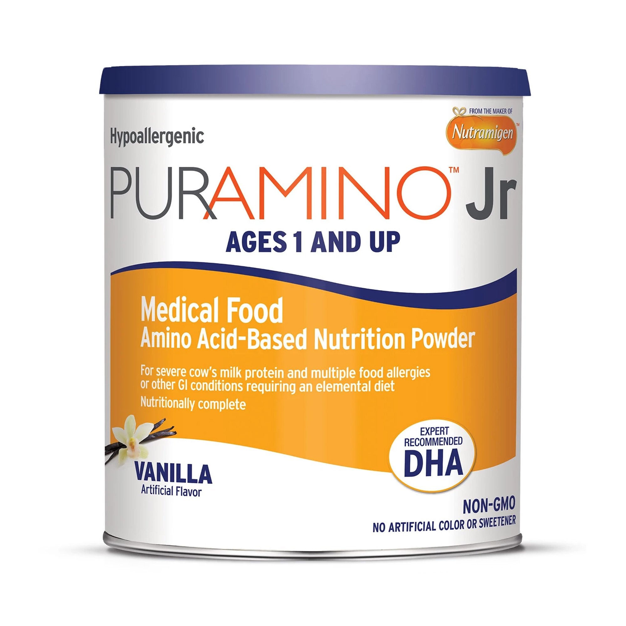 PurAmino™ Jr Medical Food Amino Acid–Based Nutrition Powder, Vanilla, 14.1-oz.