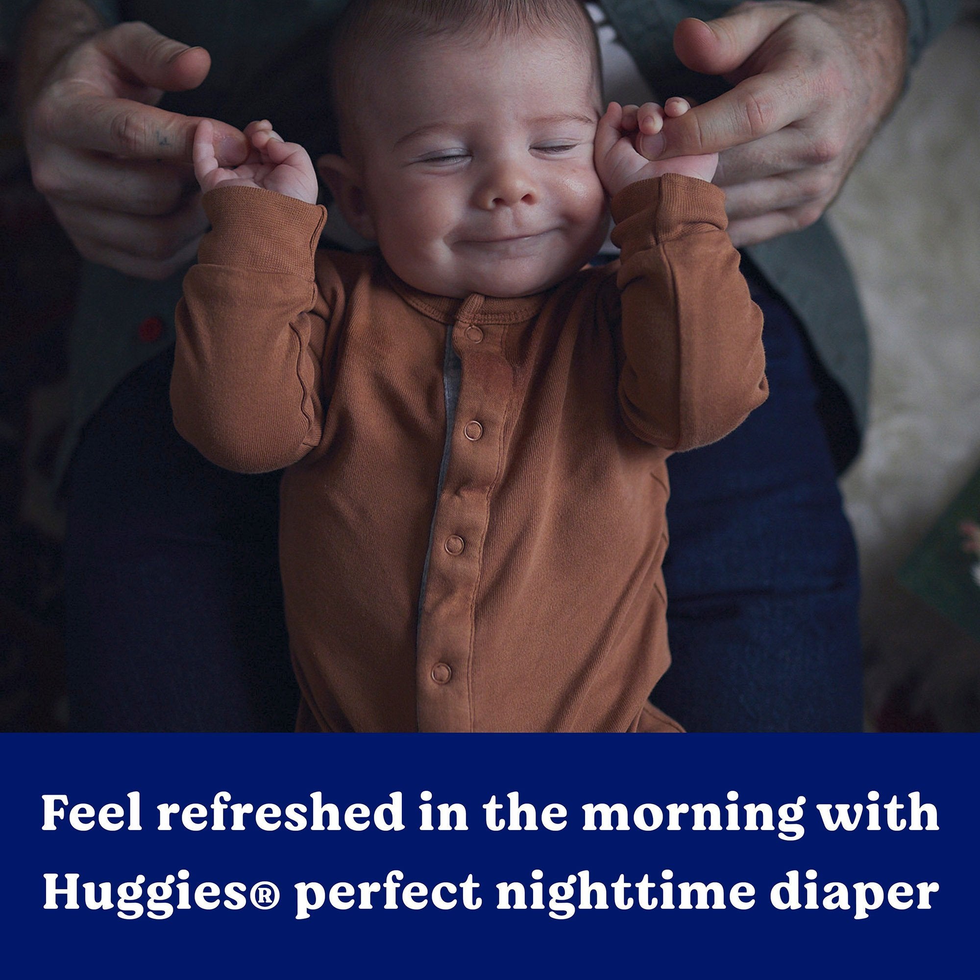 Unisex Baby Diaper Huggies® Overnites Size 7 Disposable Heavy Absorbency - image 4