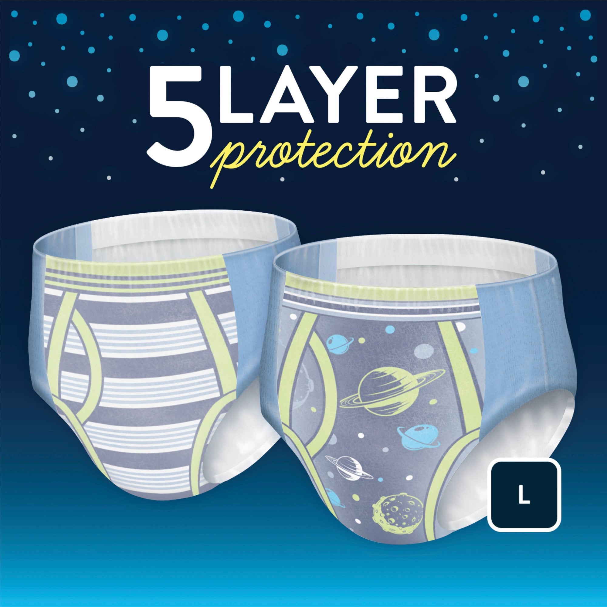 Male Youth Absorbent Underwear GoodNites® Pull On with Tear Away Seams Small / Medium Disposable Heavy Absorbency - image 6