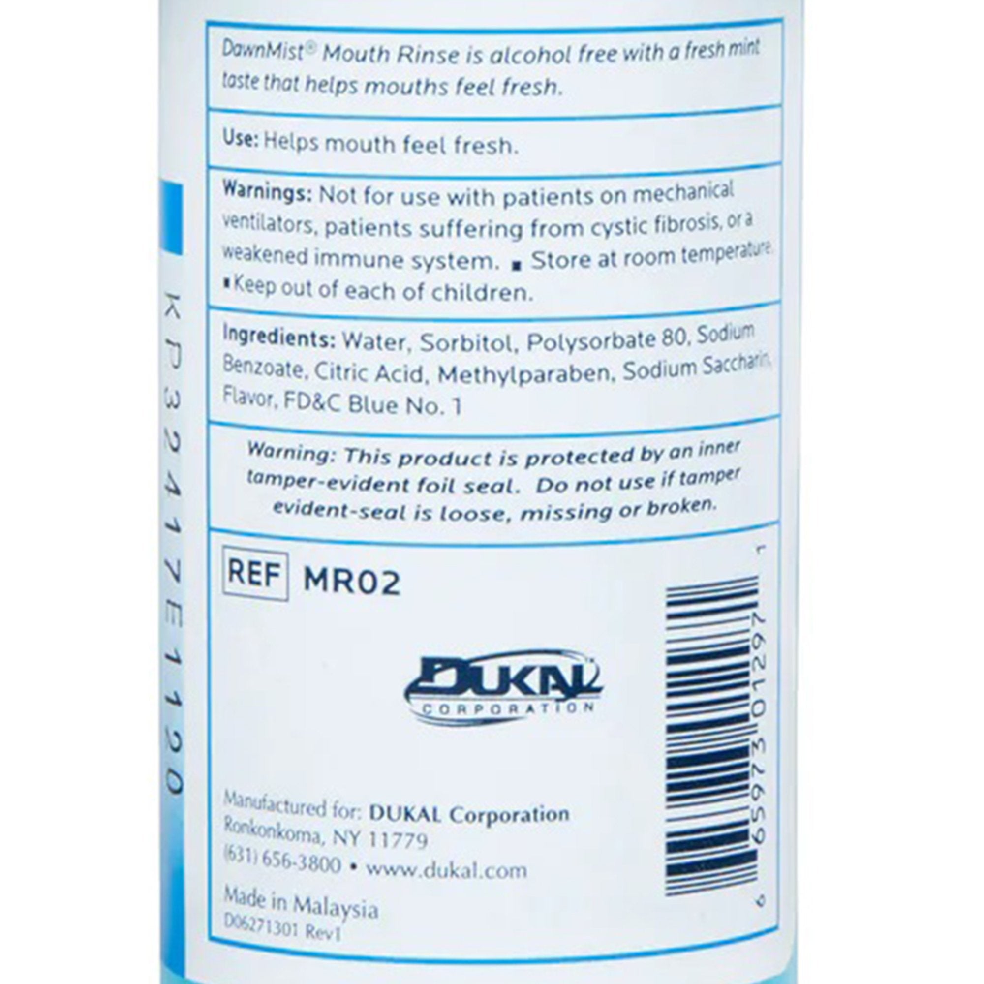 Mouthwash Dawn Mist® 2 oz. Fresh Mint Flavor - image 3