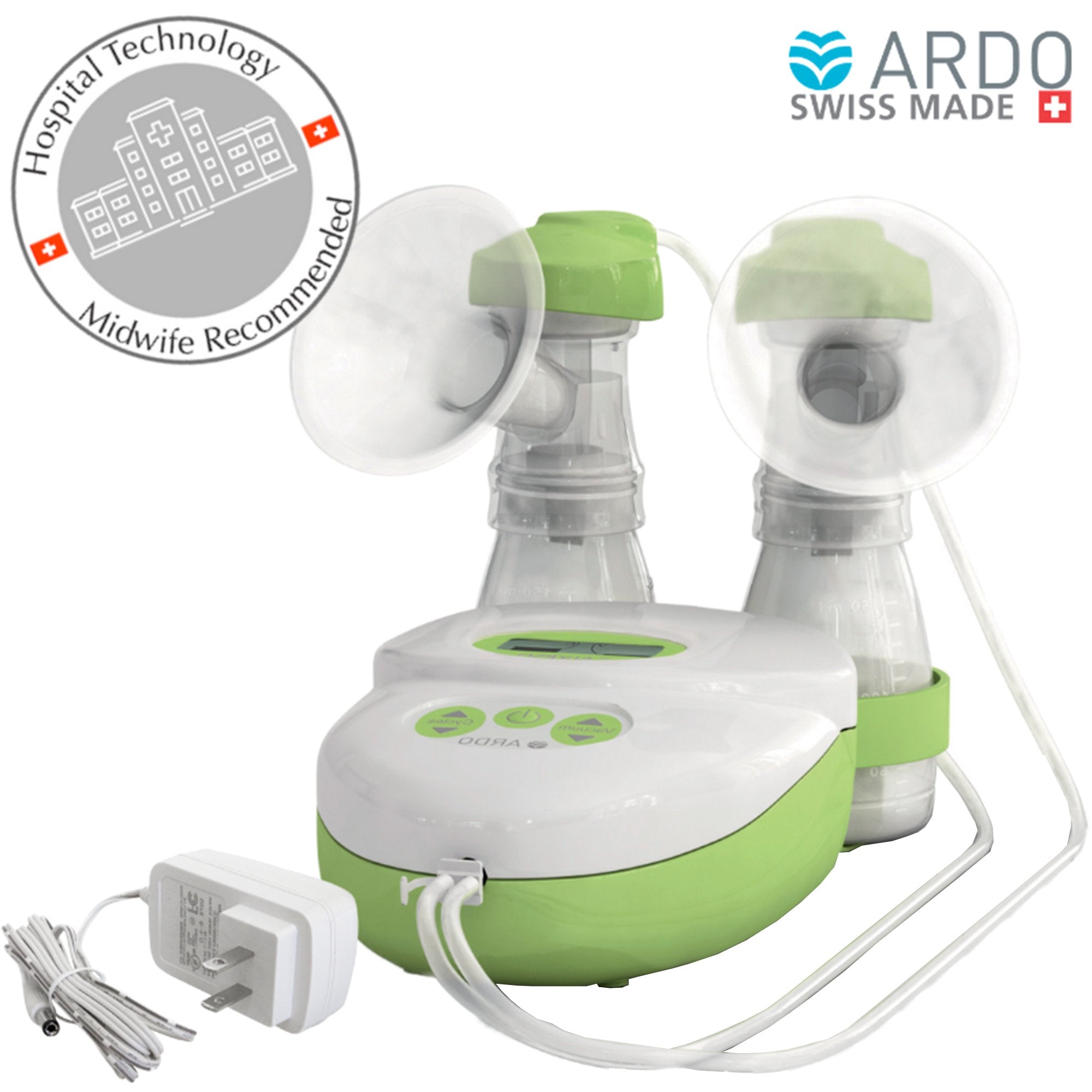 Double Electric Breast Pump Kit Ardo Calypso Essentials - image 2