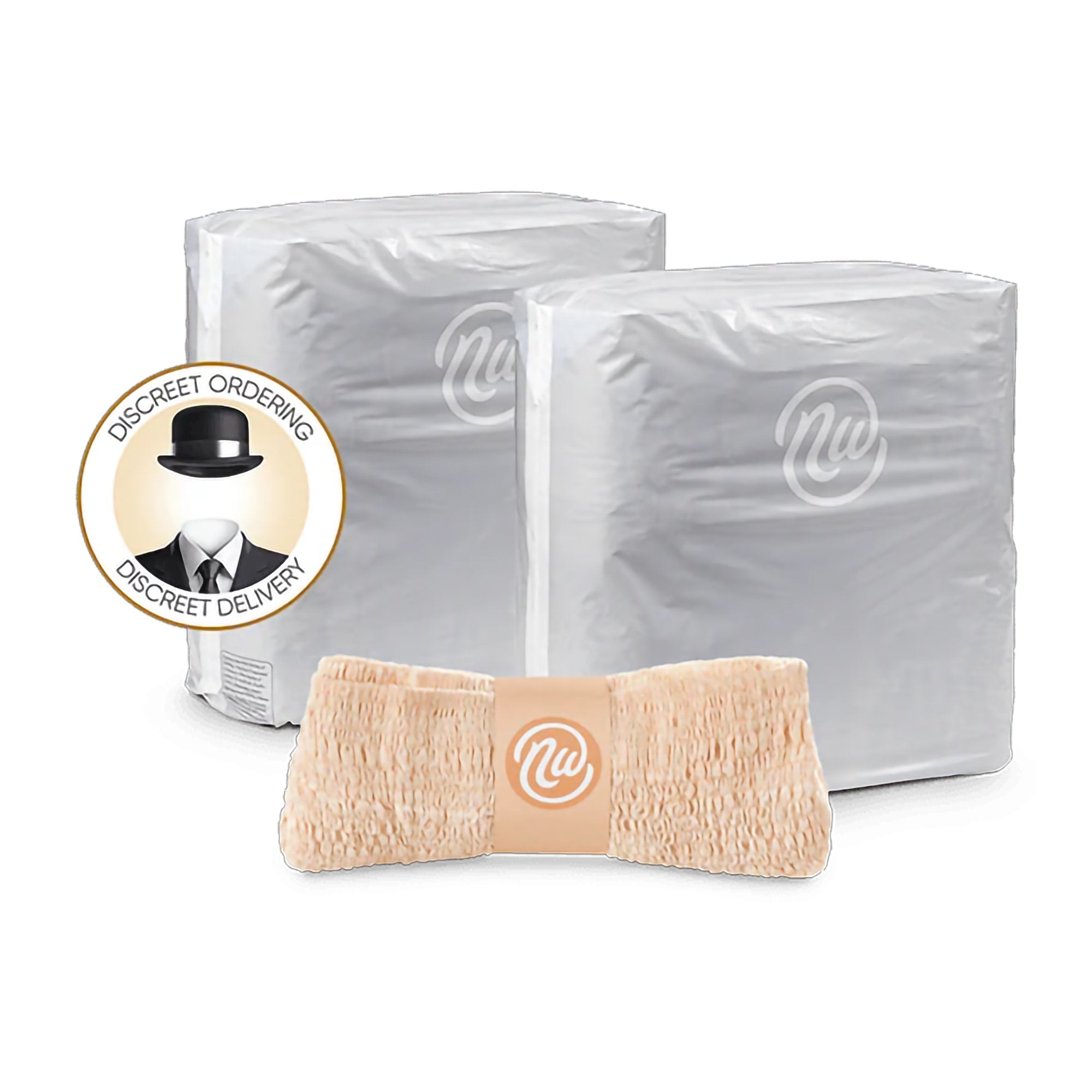 Absorbent Underwear Nexwear Pull On Adult Small / Medium Female Disposable Moderate Absorbency