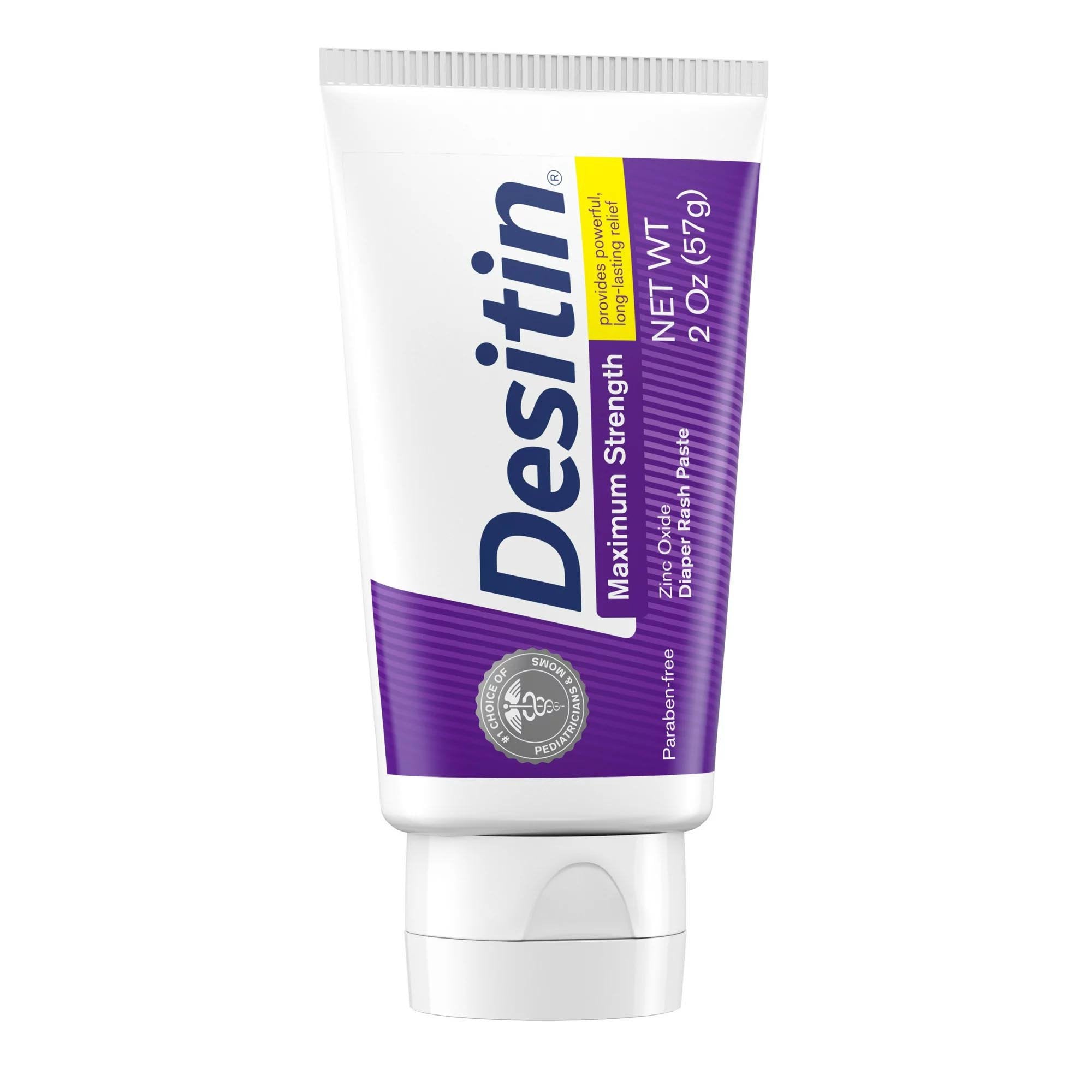 Diaper Rash Treatment Desitin® Maximum Strength 2 oz. Tube Scented Paste - image 3