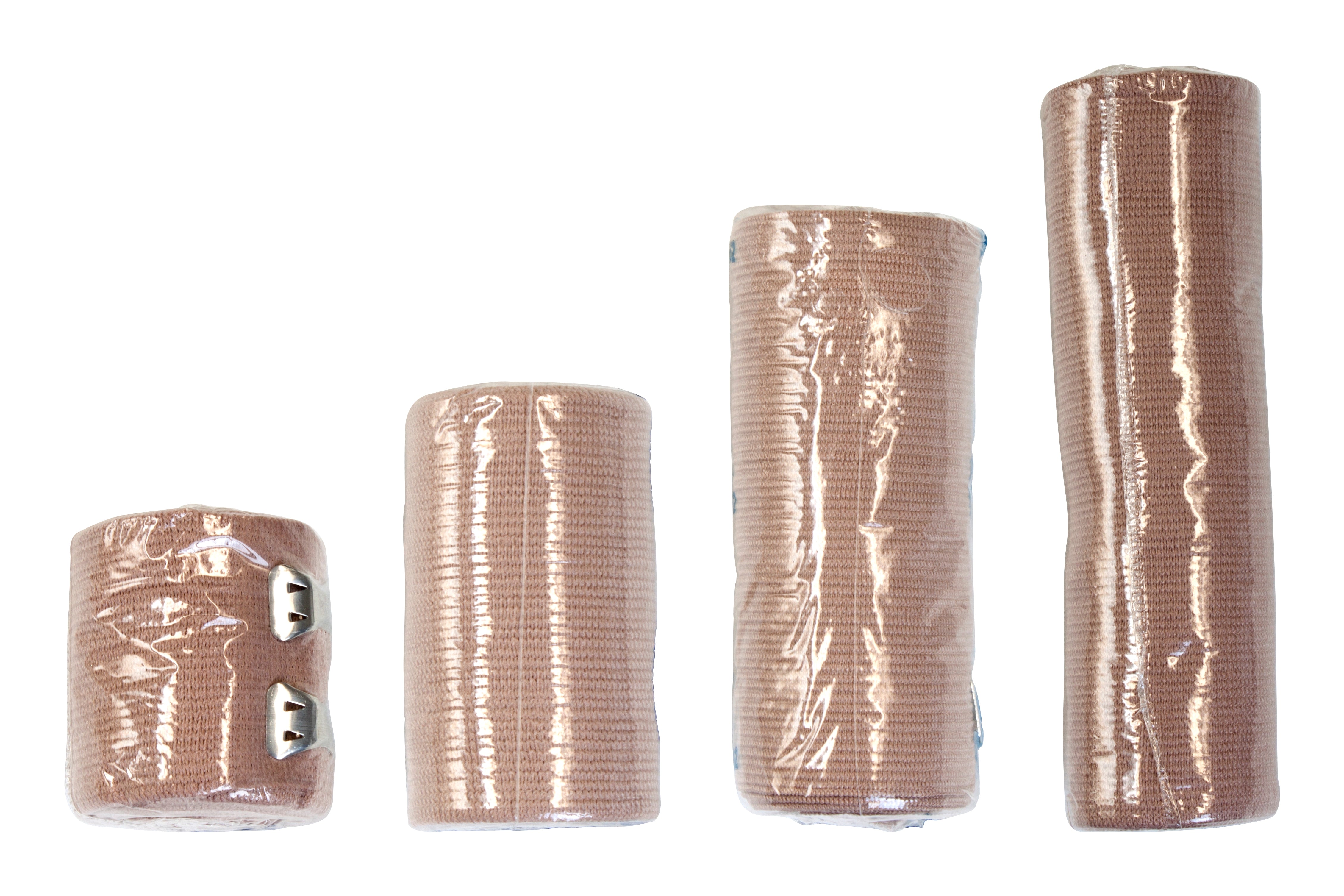 Elastic Bandage Dynarex® 6 Inch X 4-1/2 Yard Clip Detached Closure Tan NonSterile Standard Compression - image 4