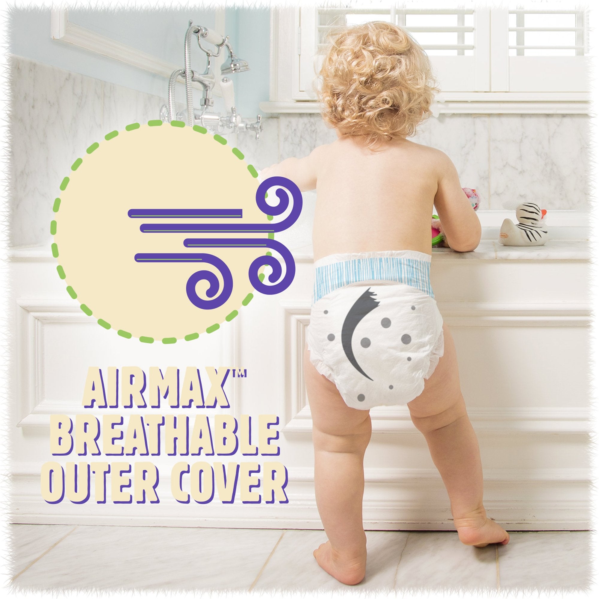 Unisex Baby Diaper Cuties® Complete Care Size 4 Disposable Heavy Absorbency - image 6