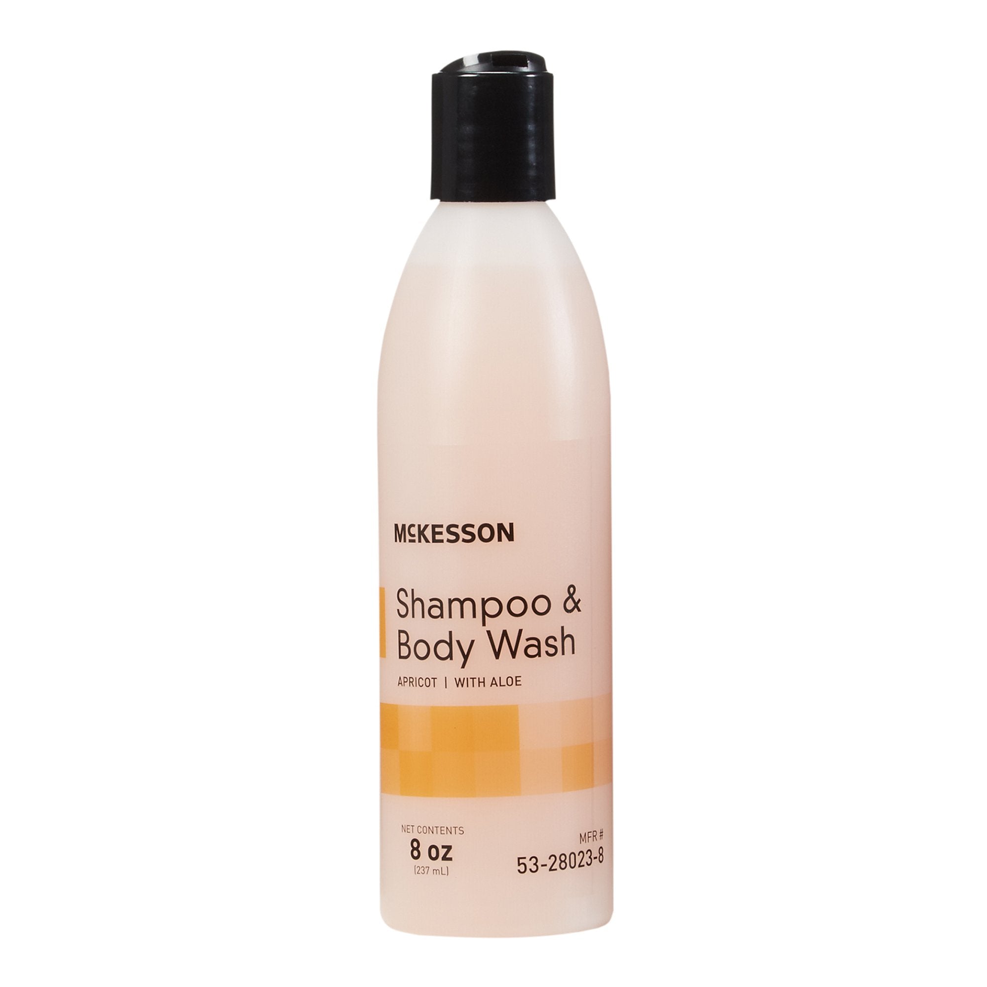 Shampoo and Body Wash McKesson 8 oz. Flip Top Bottle Apricot Scent - image 2