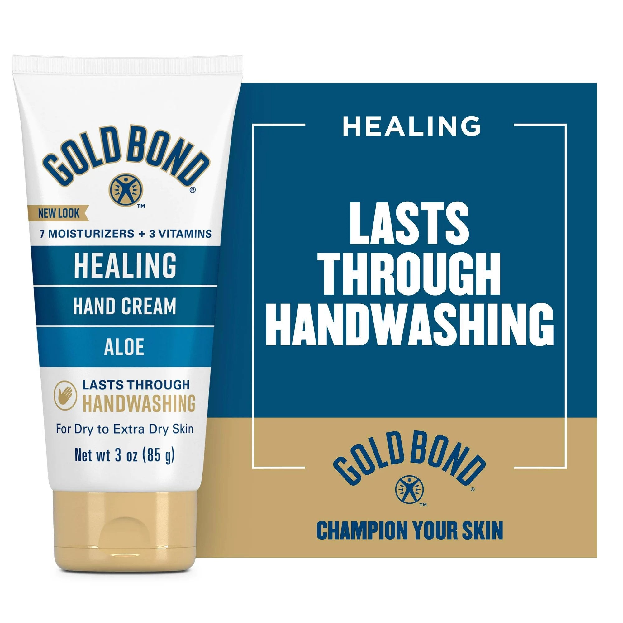 Hand Moisturizer Gold Bond® Healing 3 oz. Tube Scented Cream - image 3