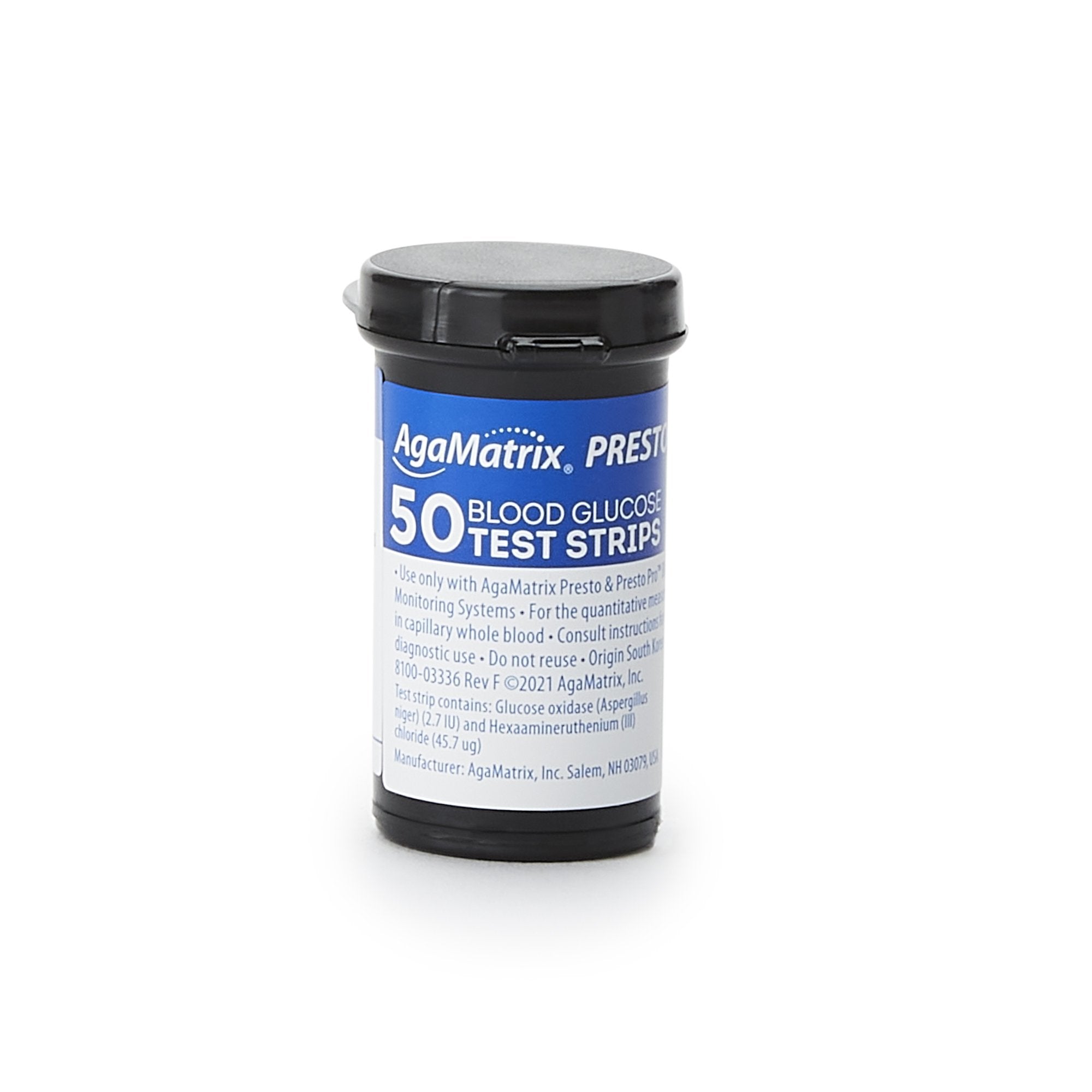 Blood Glucose Test Strips Wavesense® Presto® 50 Strips per Pack For Wavesense Presto Blood Glucose Monitoring System - image 3
