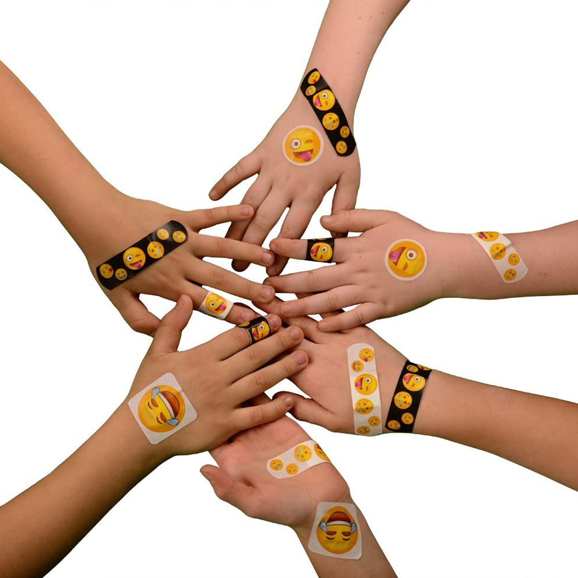 Adhesive Strip emoji™ Plastic Kid Design (Emojis) 3/4 X 3 Inch Sterile - image 3