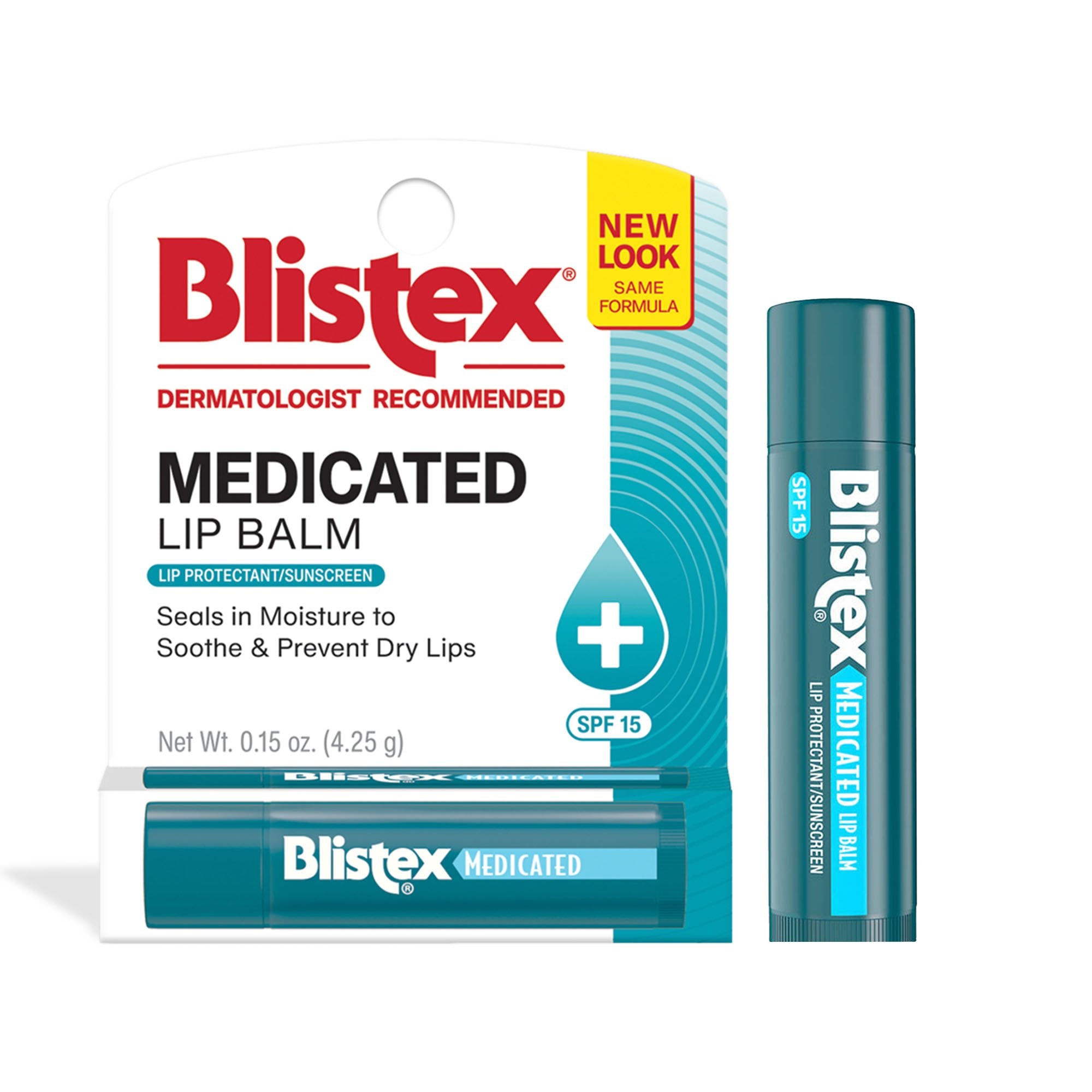 Lip Balm with Sunscreen Blistex® Medicated 0.15 oz. Ointment Tube Flavored